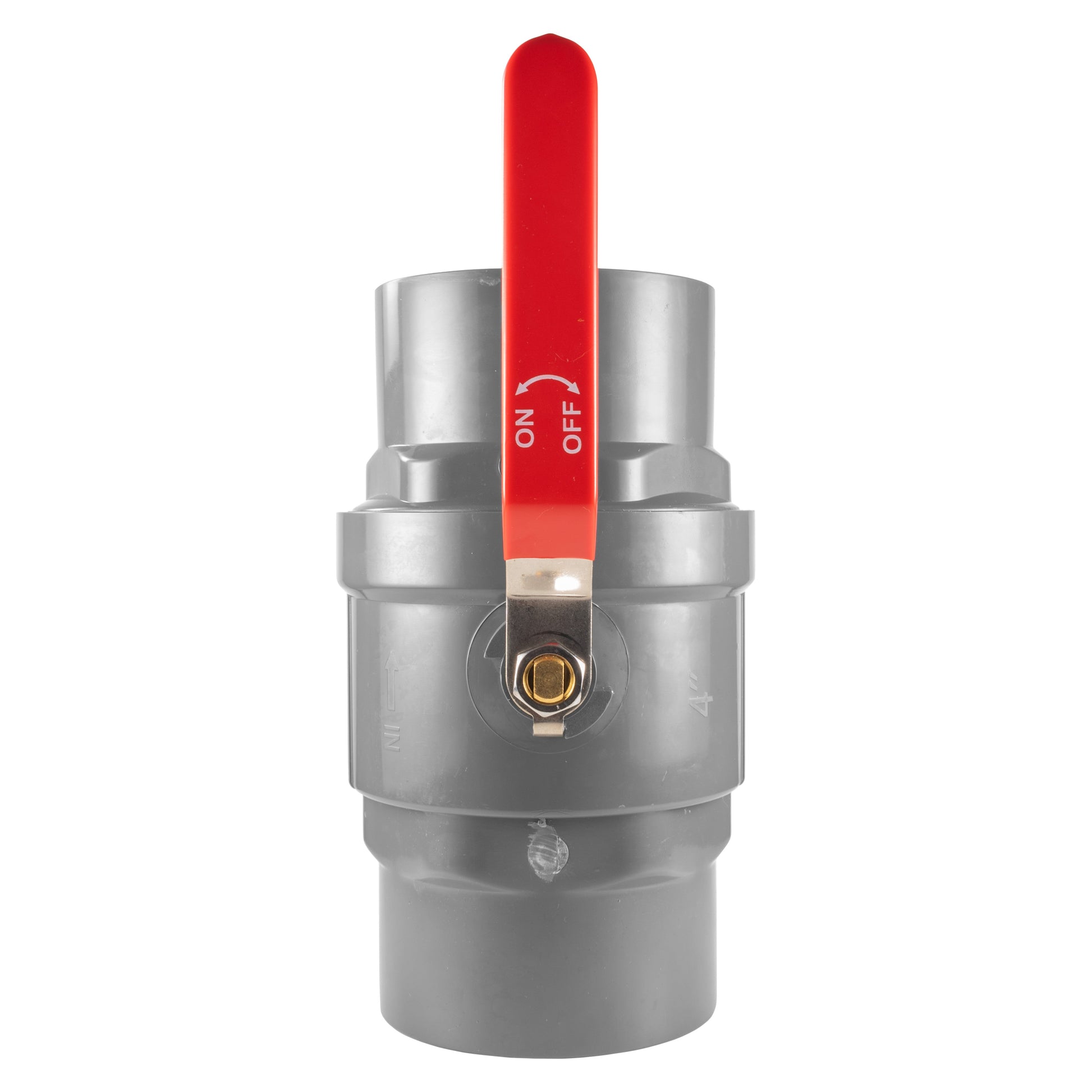 AP Supplies Stainless Steel PP 4" BSPF Stopcock with Camlock 4” Type F Kit