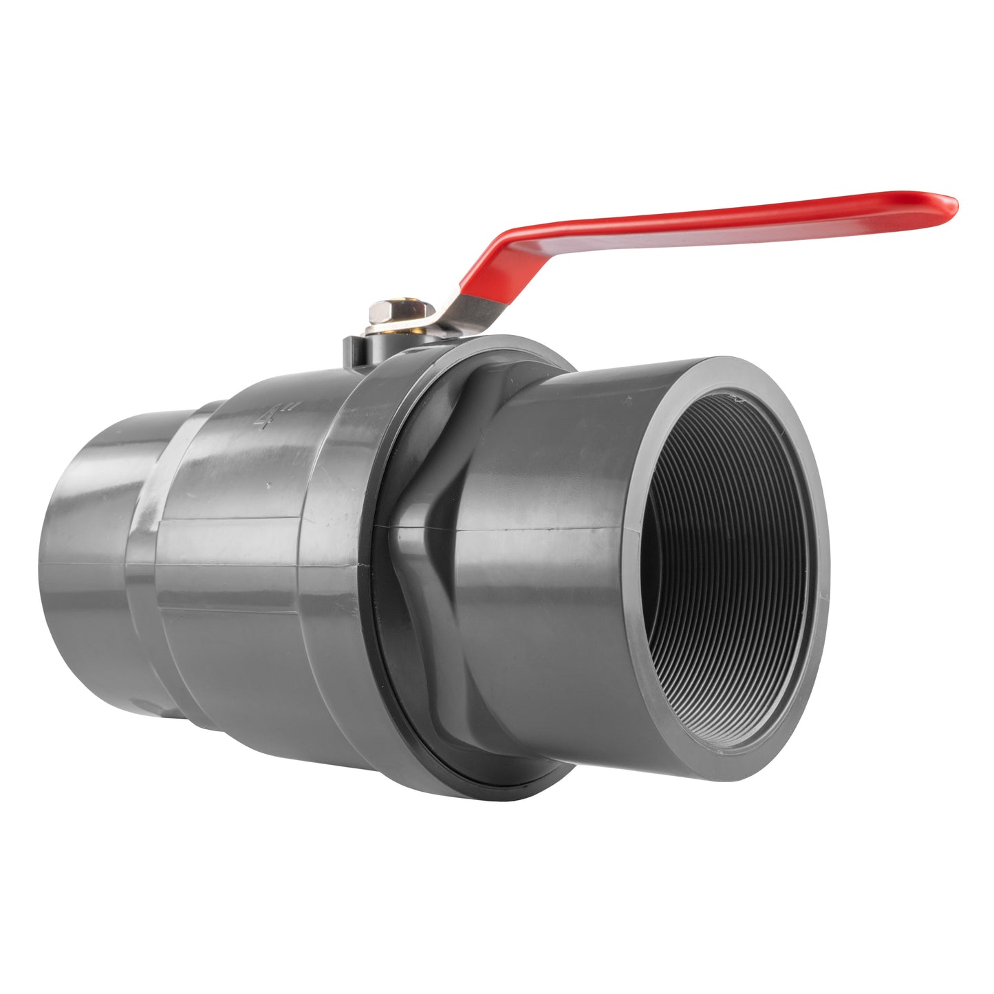 PP 4in BSPF Stopcock with Stainless Steel Ball Valve and Handle Water Connector