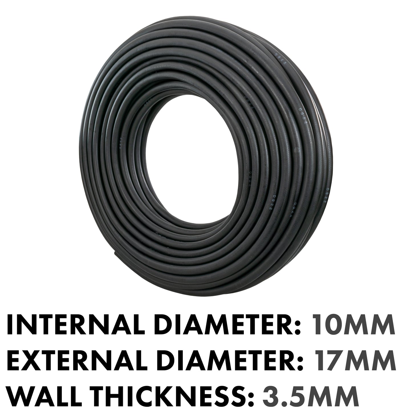Rubber 10mm Braided Fuel, Oil Hose SAE J30 R6 for Pipe and Water Fitting
