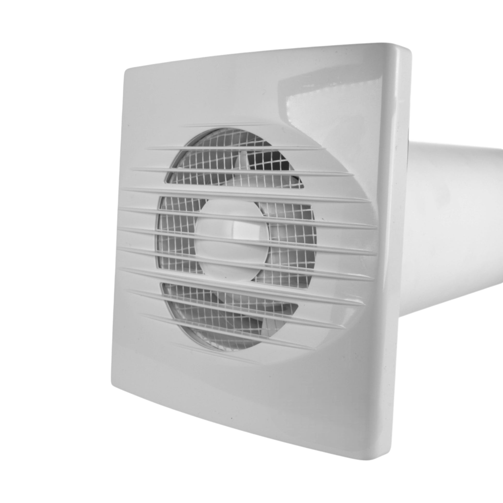 AP Supplies Through Wall Ventilation Kit RICO Timer Switch Fan with Graphite External Vent