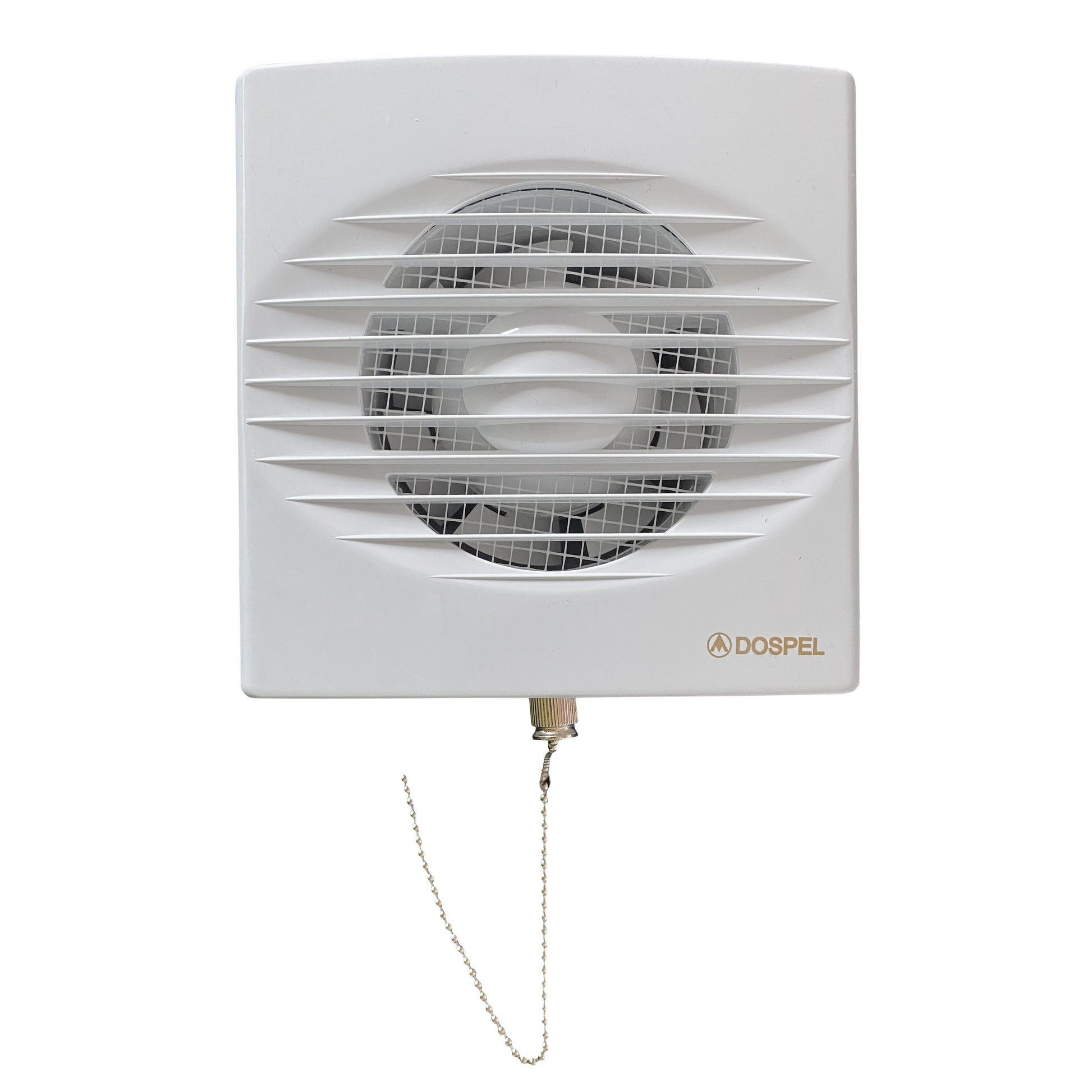 AP Supplies Through Wall Ventilation Kit RICO Pull-Cord Switch Fan with White External Vent