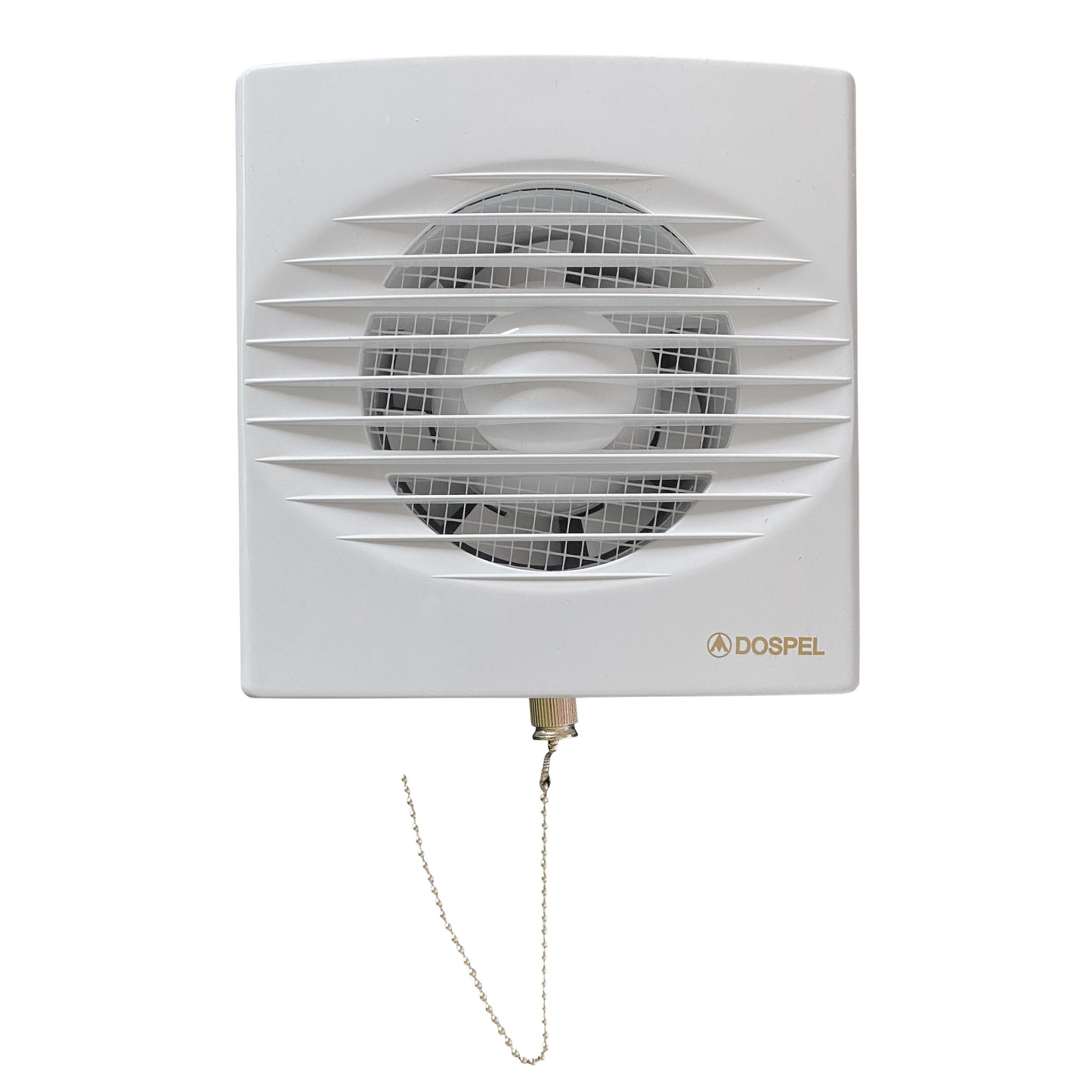AP Supplies Through Wall Ventilation Kit RICO Pull-Cord Switch Fan with Brown External Vent