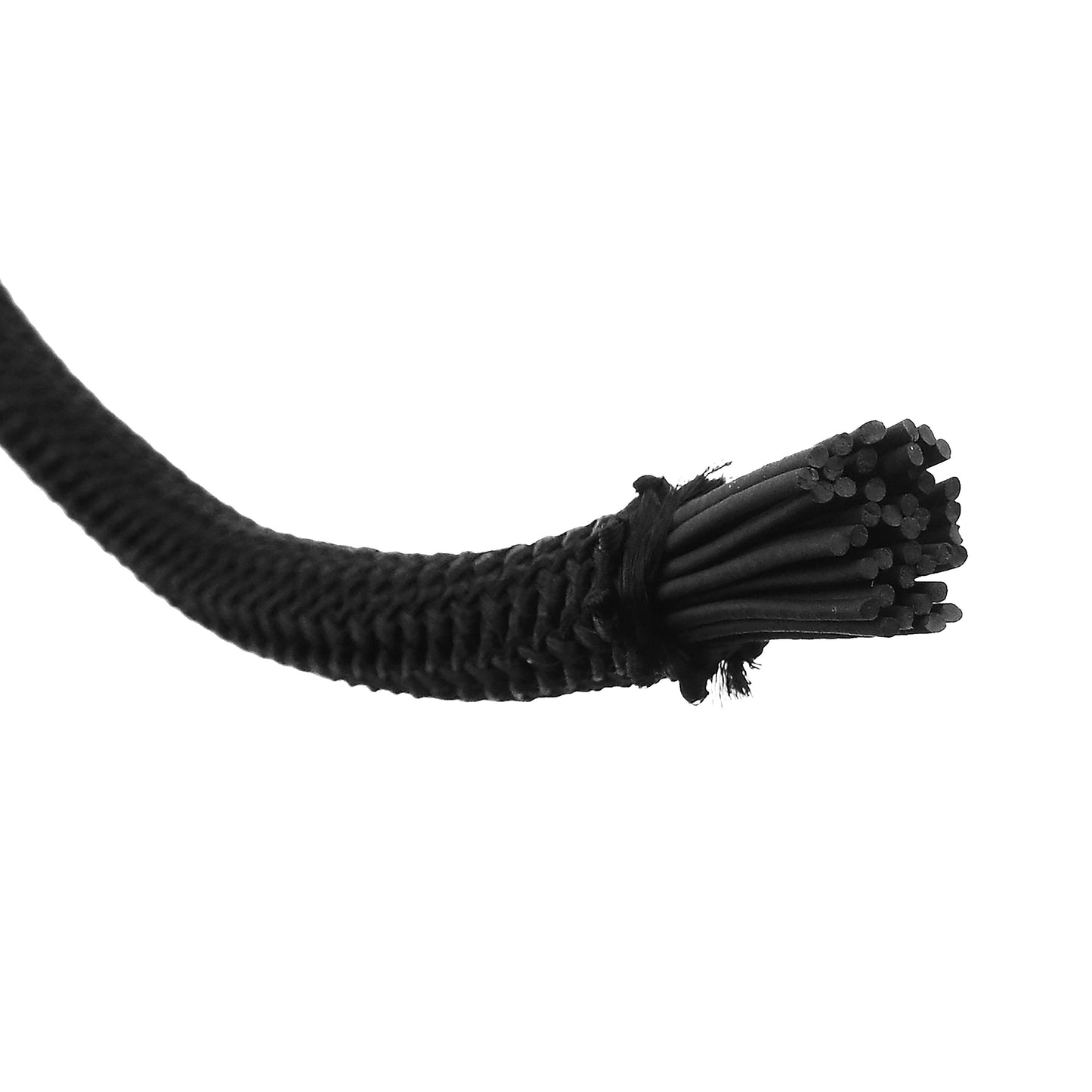 AP Supplies Black/Silver L-Grade Tarpaulin with 10 Metres of 6mm Bungee Rope - 10m x 12m