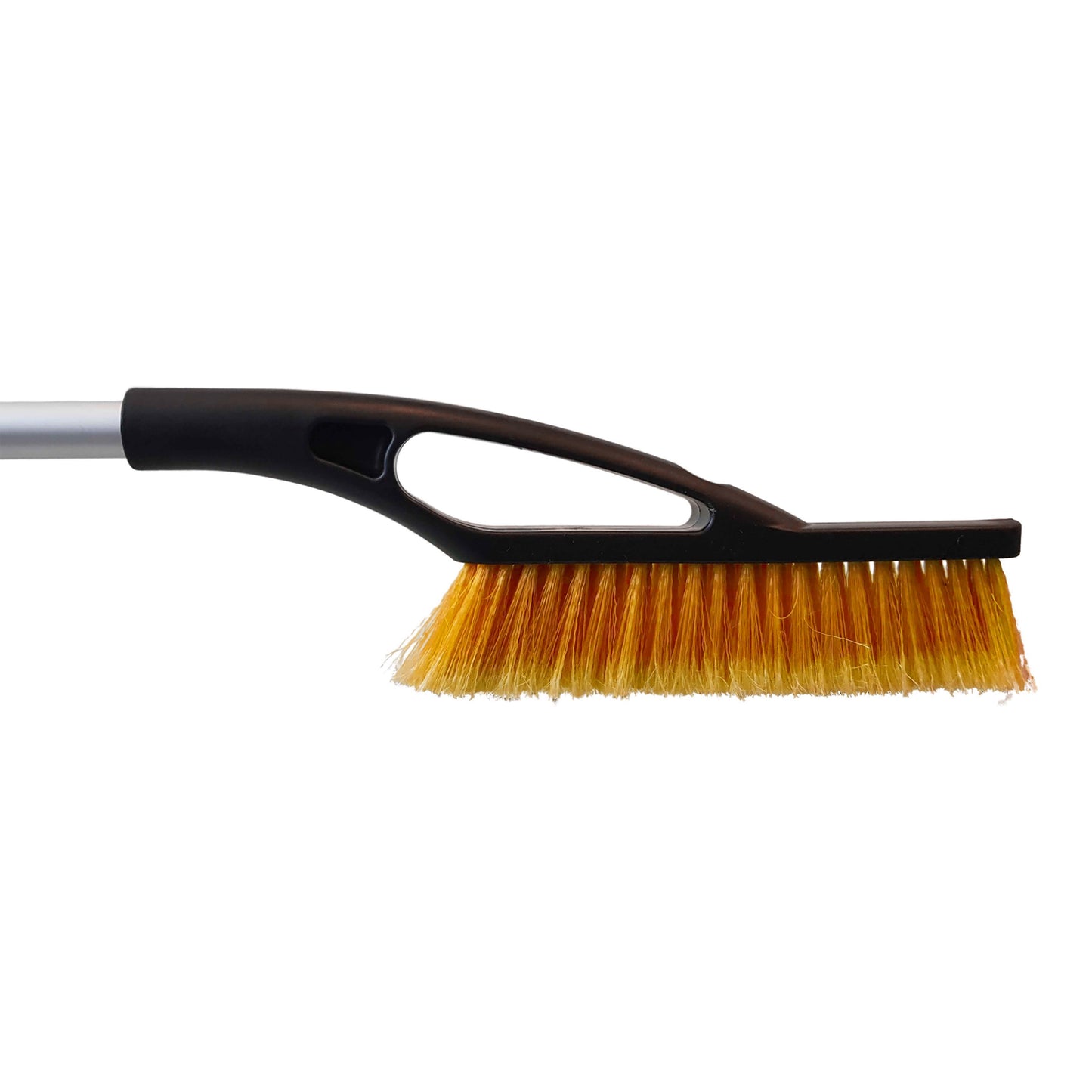 Telescopic Snow Brush + Ice Scraper Orange Frost Protection Fleece Car Accessory