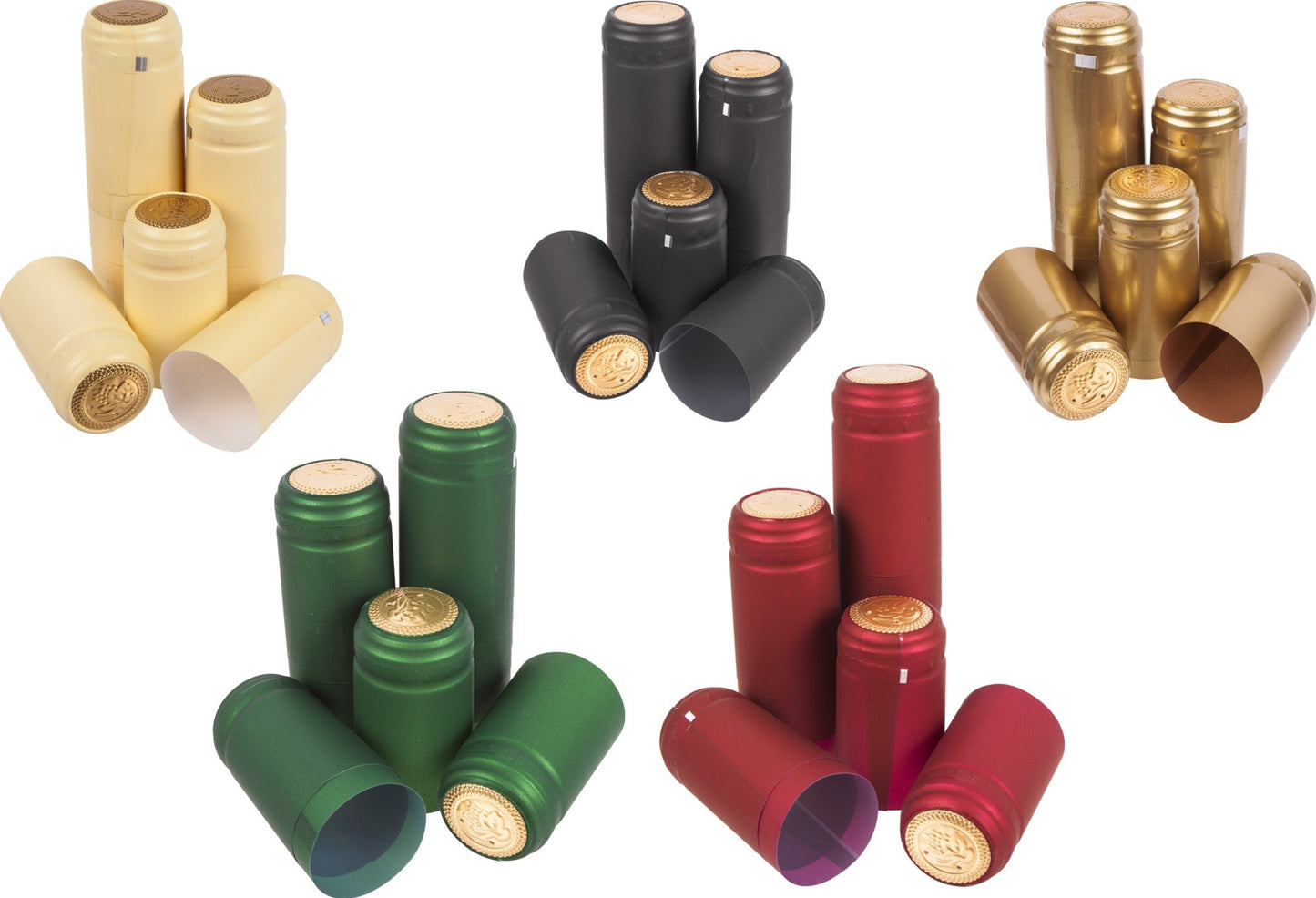 Shrink Caps Mix Bottle Toppers DIY Tool Accessory Home and Garden Use