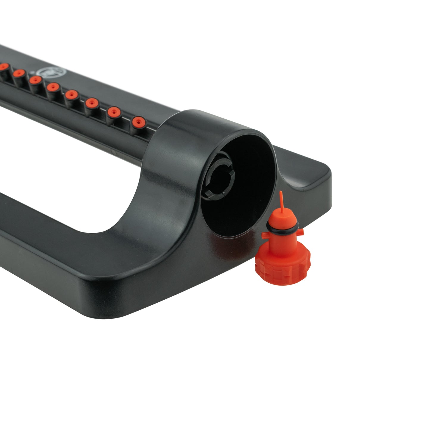 Oscillating Sprinkler Cost Wise Black Orange Outdoor Watering Kit Lawn Sprinkler