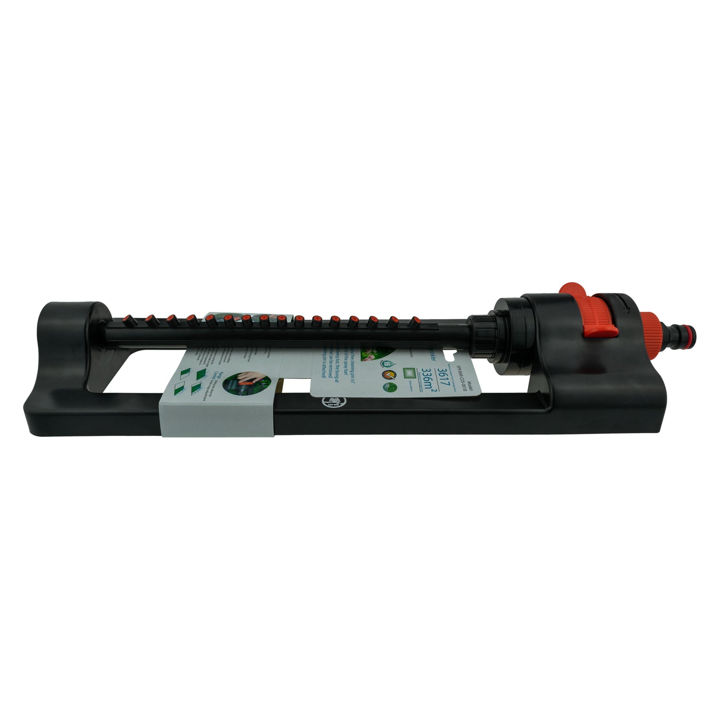 Oscillating Sprinkler Cost Wise Black Orange Outdoor Watering Kit Lawn Sprinkler