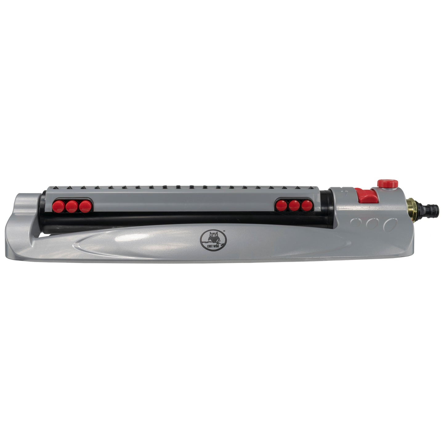 Bar Metal Turbo Oscillating Sprinkler Water Flow Control Outdoor Hose Accessory