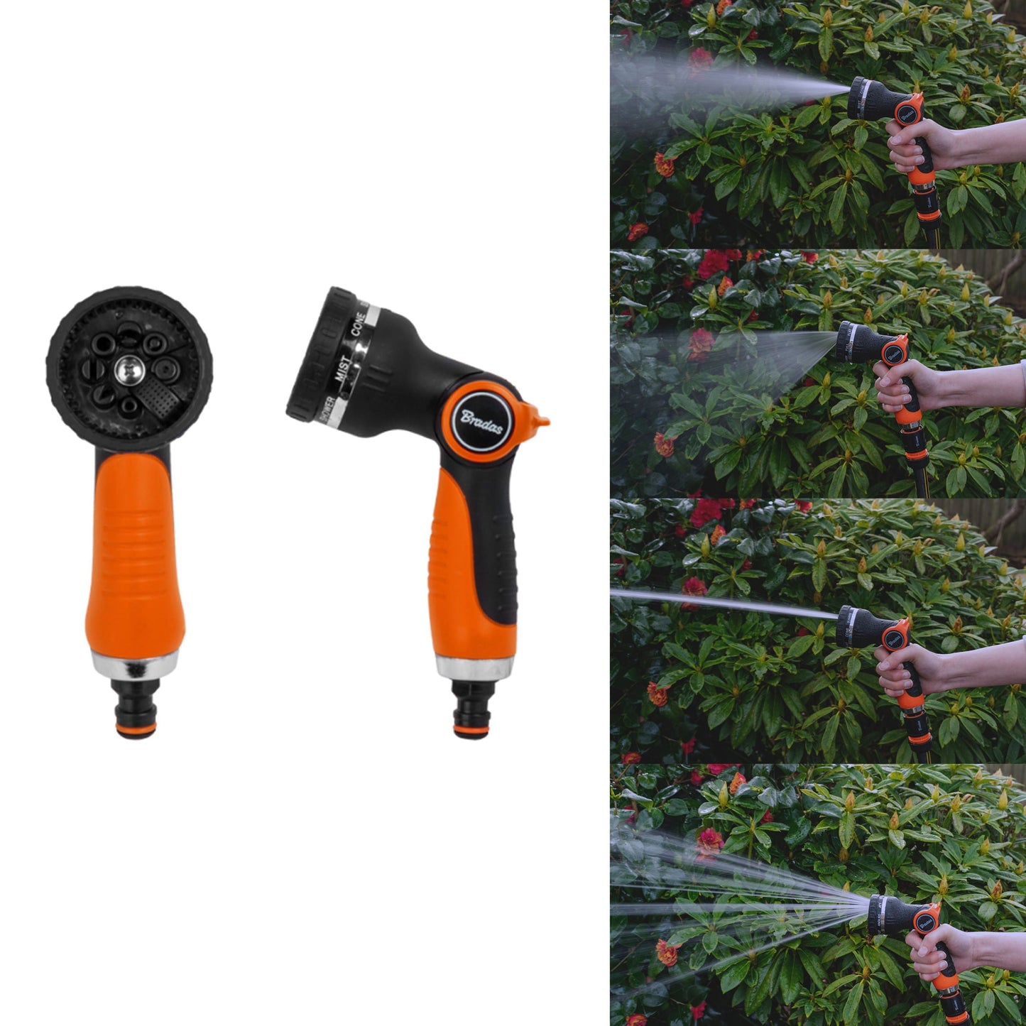 Hose Gun Water Sprayer 8-Pattern ECO-2028 Multi Function Sprayer Garden Watering