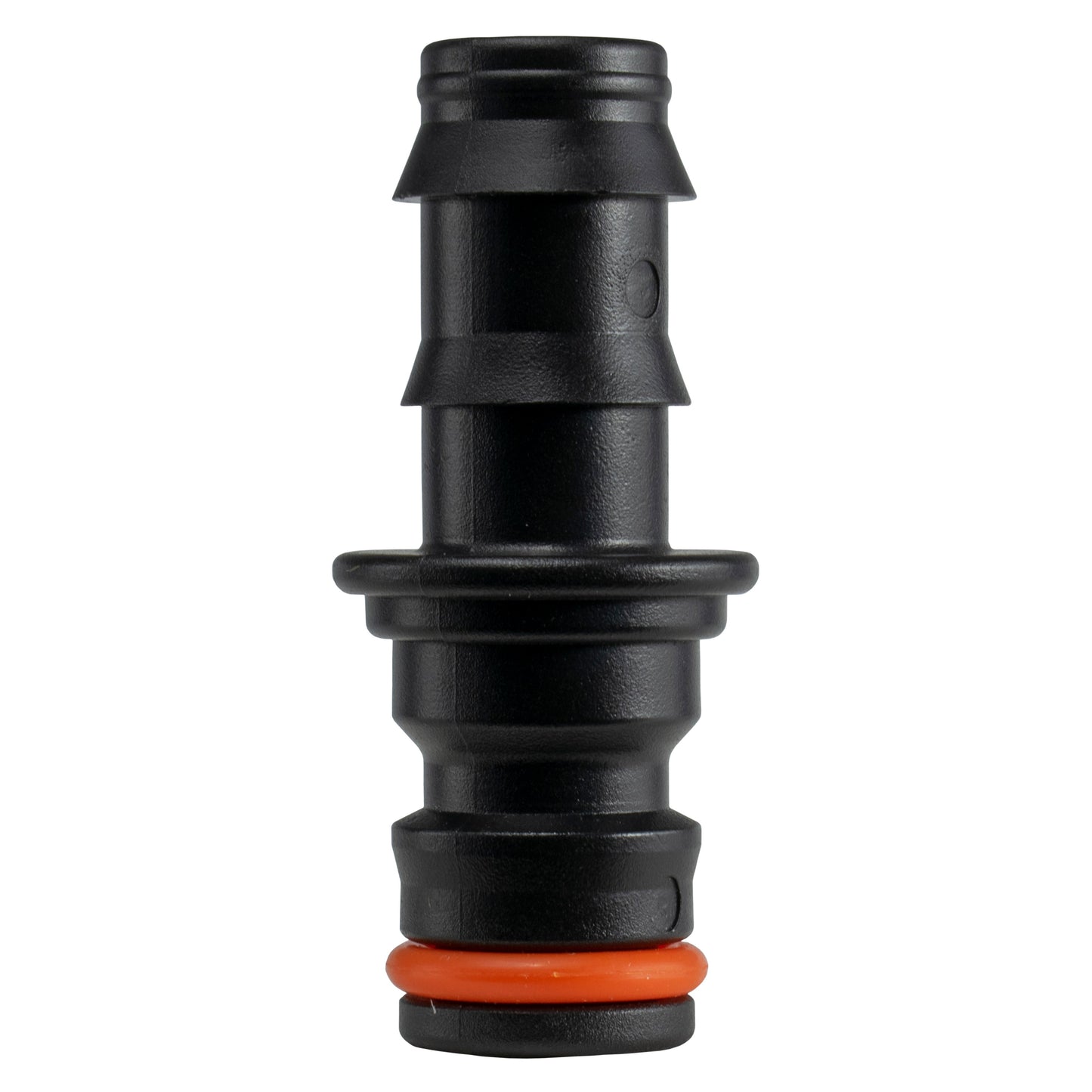 Porous Pipe Connector 1/2in Barb to Snap On Male for Drip Irrigation Fitting
