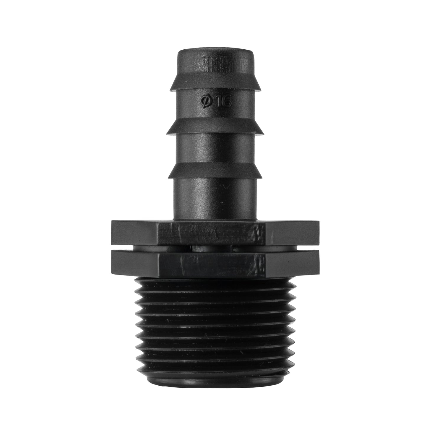 IBC 2 S60X6 Cap with Lever Valve and 16mm Barbed Straight for Hose Connector Set