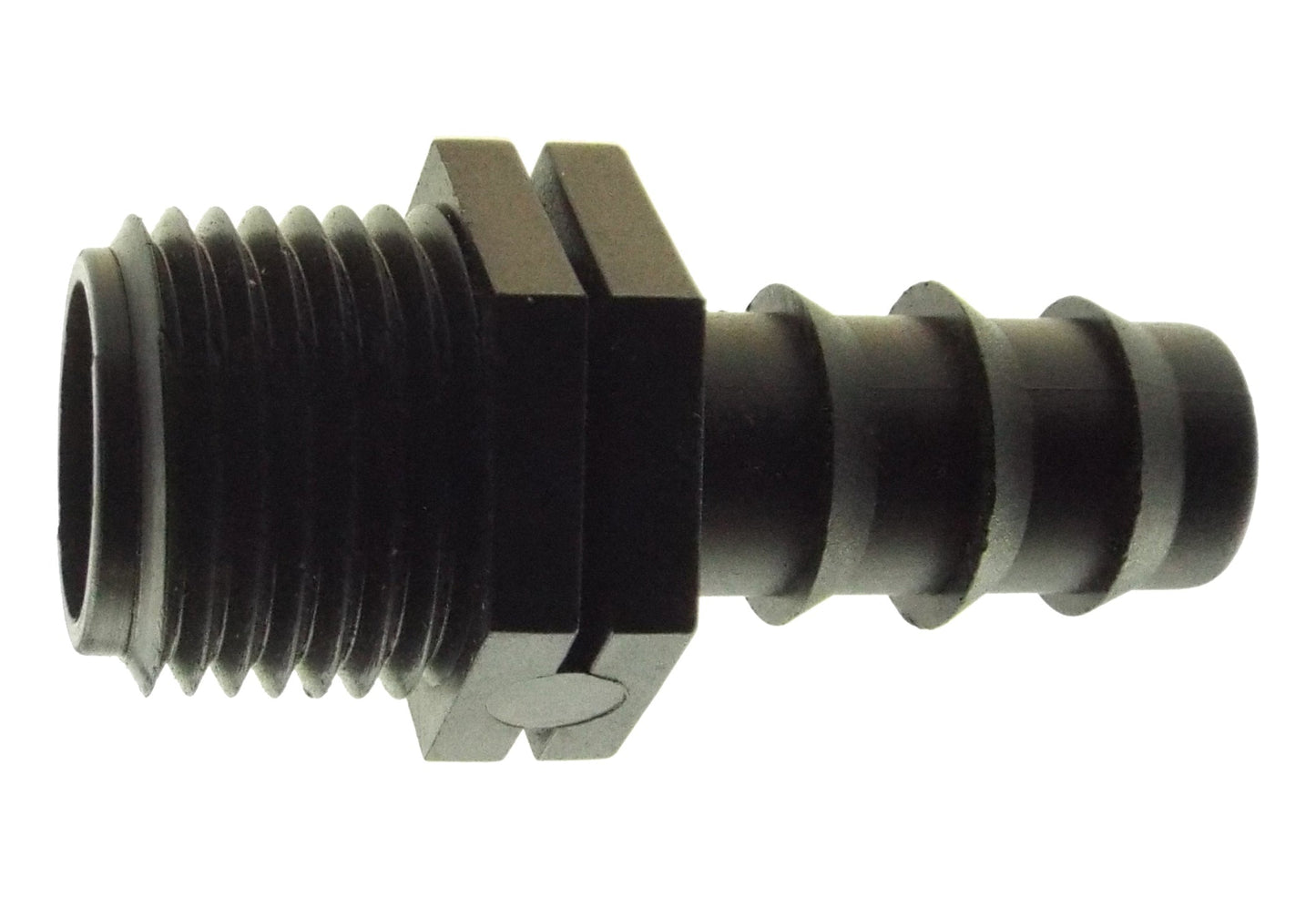Straight Joiner 1/2 BSP - 16mm Barb Outdoor Watering Kit Drip Irrigation Fitting