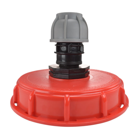 AP Supplies IBC 6-inch Cap Kit with 25mm MDPE Straight