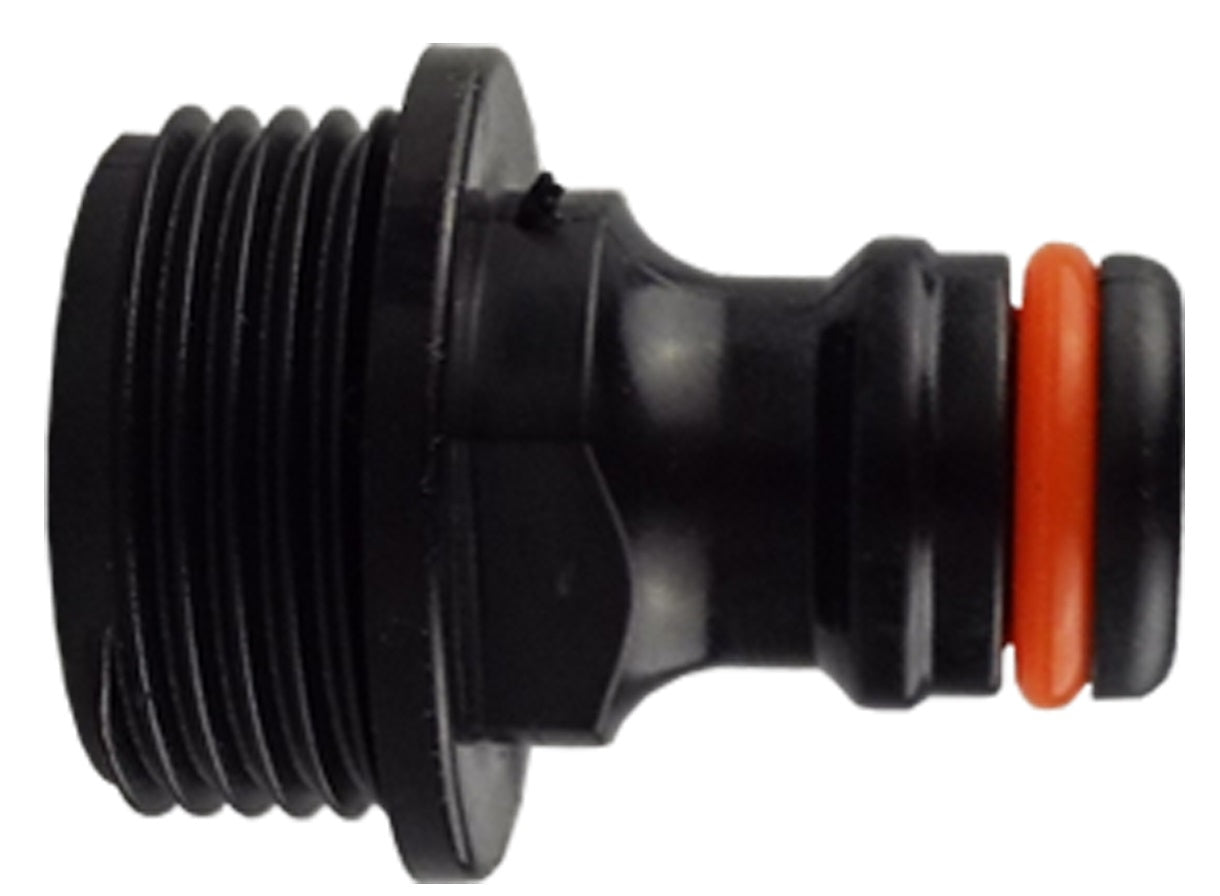 IBC 2 S60X6 Cap with Male Quick Connector and Hose Connector for Water Connector