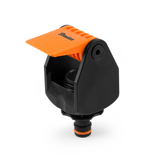 AP Supplies Black/Orange Kitchen Tap Connection Max 40mm