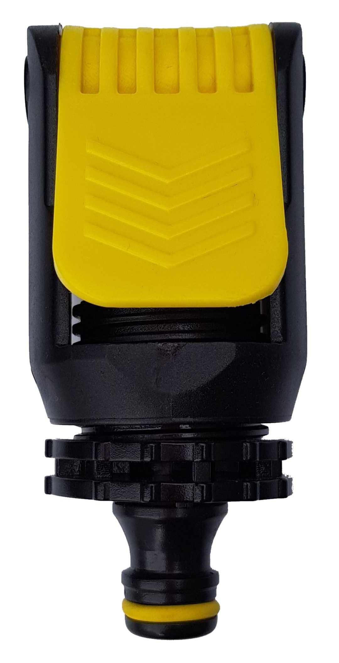 Kitchen Tap Adaptor "Non Branded" Yellow Outdoor Watering Kit Hose Connector Set