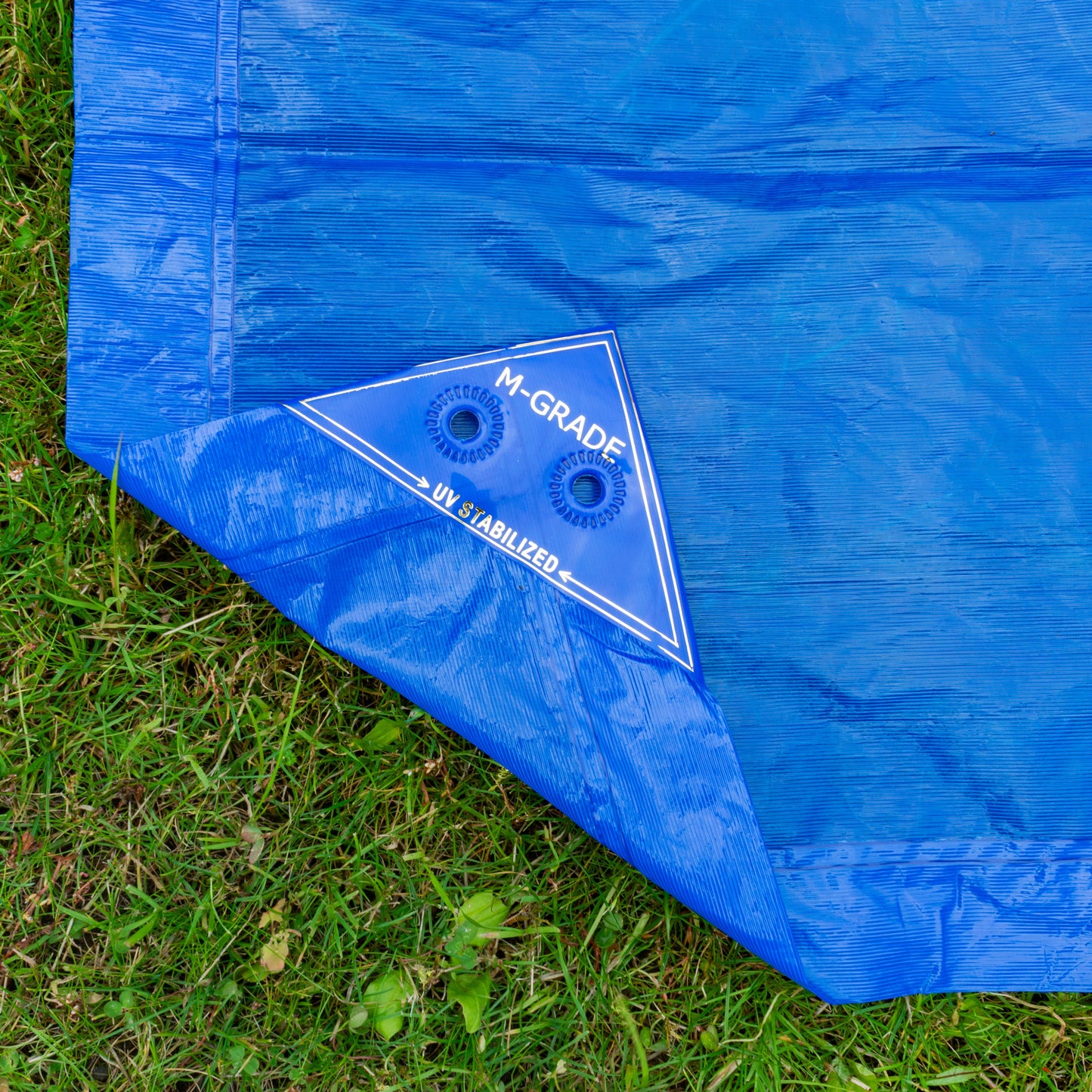 M-Grade LLDPE Blue Tarpaulin 3m x 4m Waterproof Tarpaulin Cover Waterproof Sheet