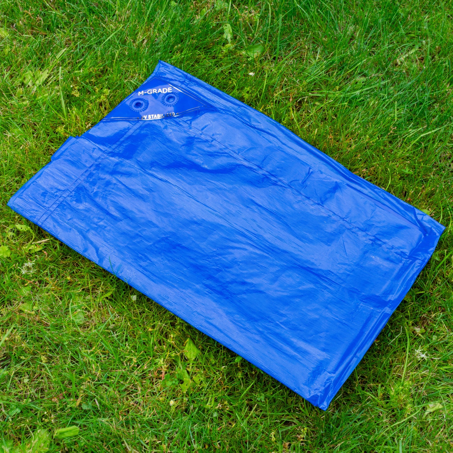 M-Grade LLDPE Blue Tarpaulin 4m x 5m Waterproof Tarpaulin Cover Waterproof Sheet