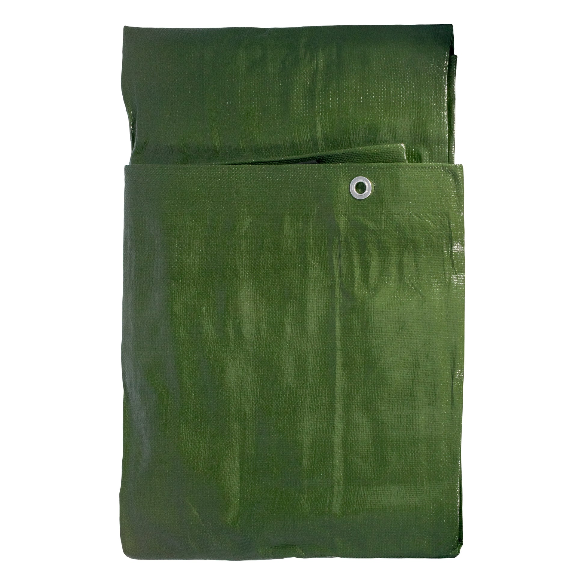 AP Supplies Green/Brown L-Grade Tarpaulin 1m x 1m