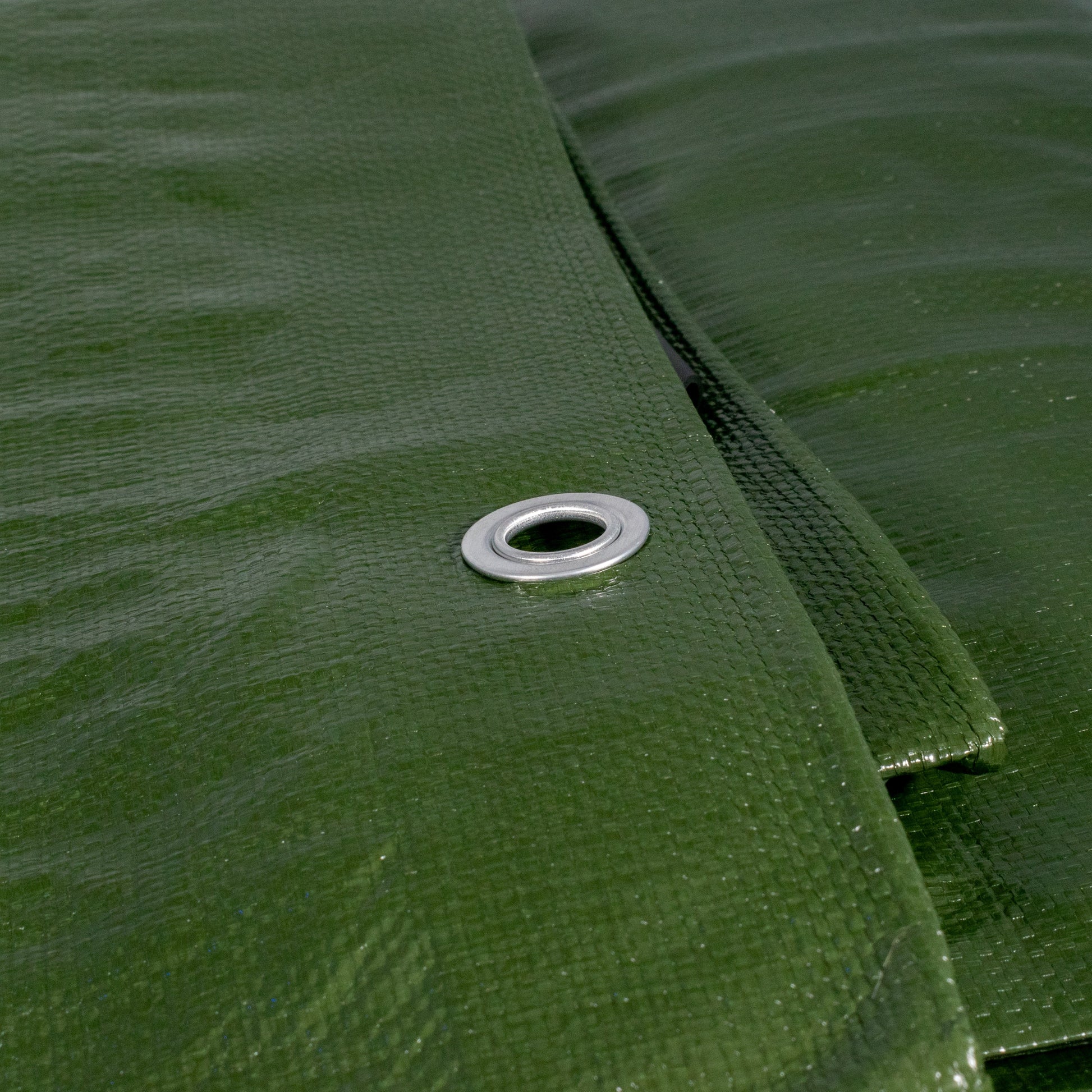 AP Supplies Green/Brown L-Grade Tarpaulin 2m x 2m