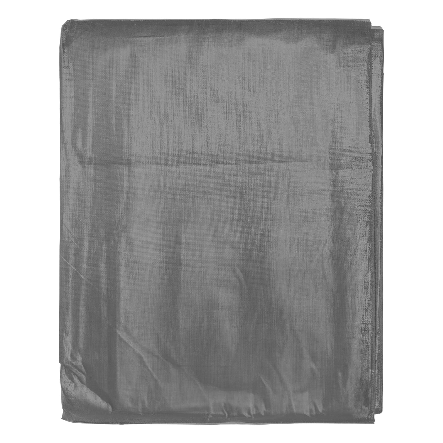 AP Supplies Grey L-Grade Tarpaulin with 20 x 6" Bungee Balls (White) - 2m x 3m