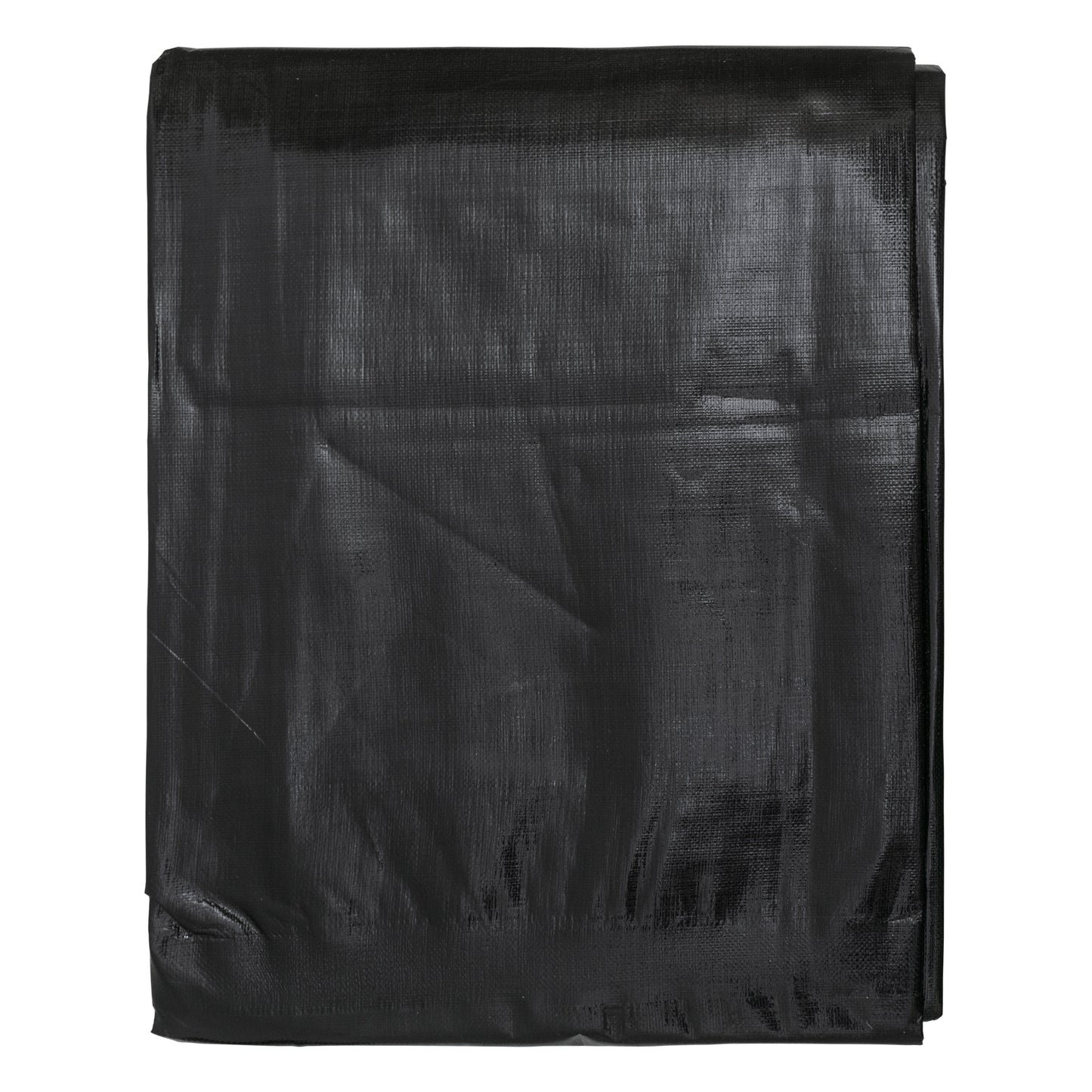 Black Silver L-Grade Tarpaulin 6m x 8m Heavy Duty Outdoor Sheet Waterproof Sheet