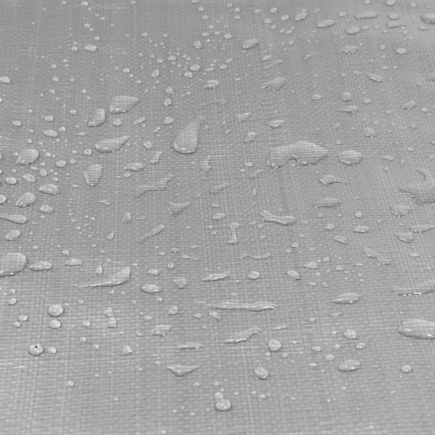 Silver XL-Grade Tarpaulin 1.5m x 2m Reinforced Eyelets Heavy Duty Outdoor Sheet