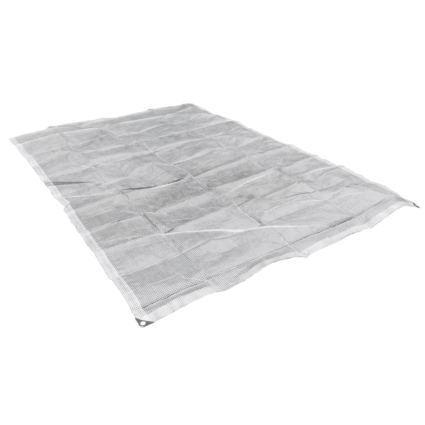 AP Supplies Clear XL-Grade Tarpaulin with Bungee Balls (Black) - 5m x 6m