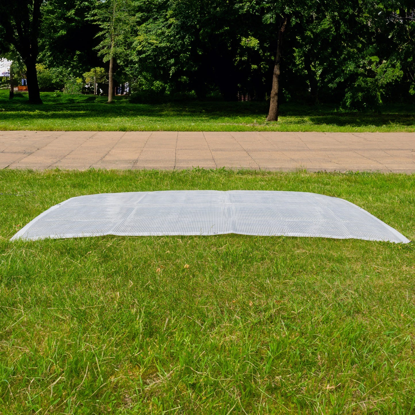 Clear XL-Grade Tarpaulin 5m x 8m Waterproof Tarpaulin Cover Outdoor Ground Sheet