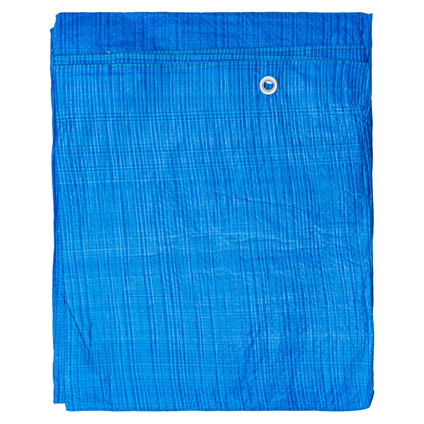 Blue S-Grade Tarpaulin 1m x 1m Waterproof Tarpaulin Cover Outdoor Ground Sheet