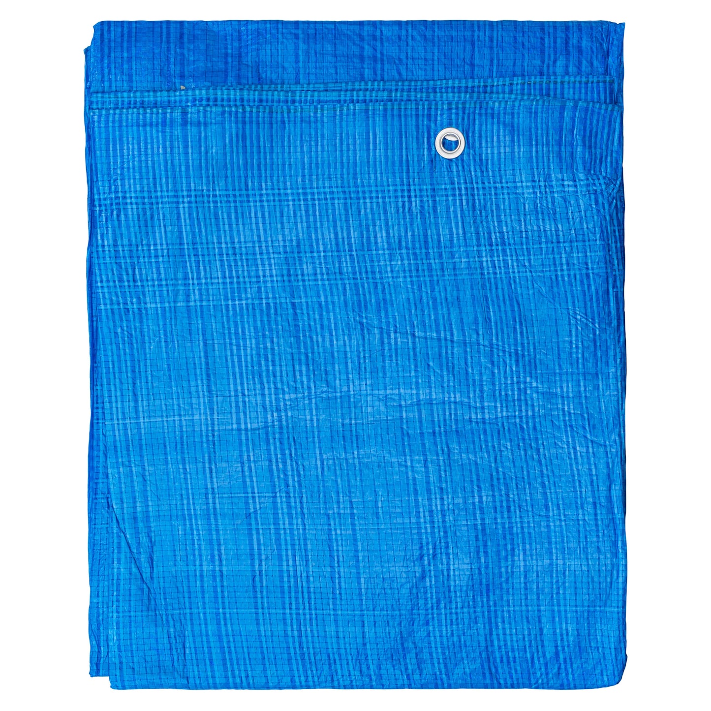 Blue S-Grade Tarpaulin 4m x 8m Waterproof Tarpaulin Cover Outdoor Ground Sheet