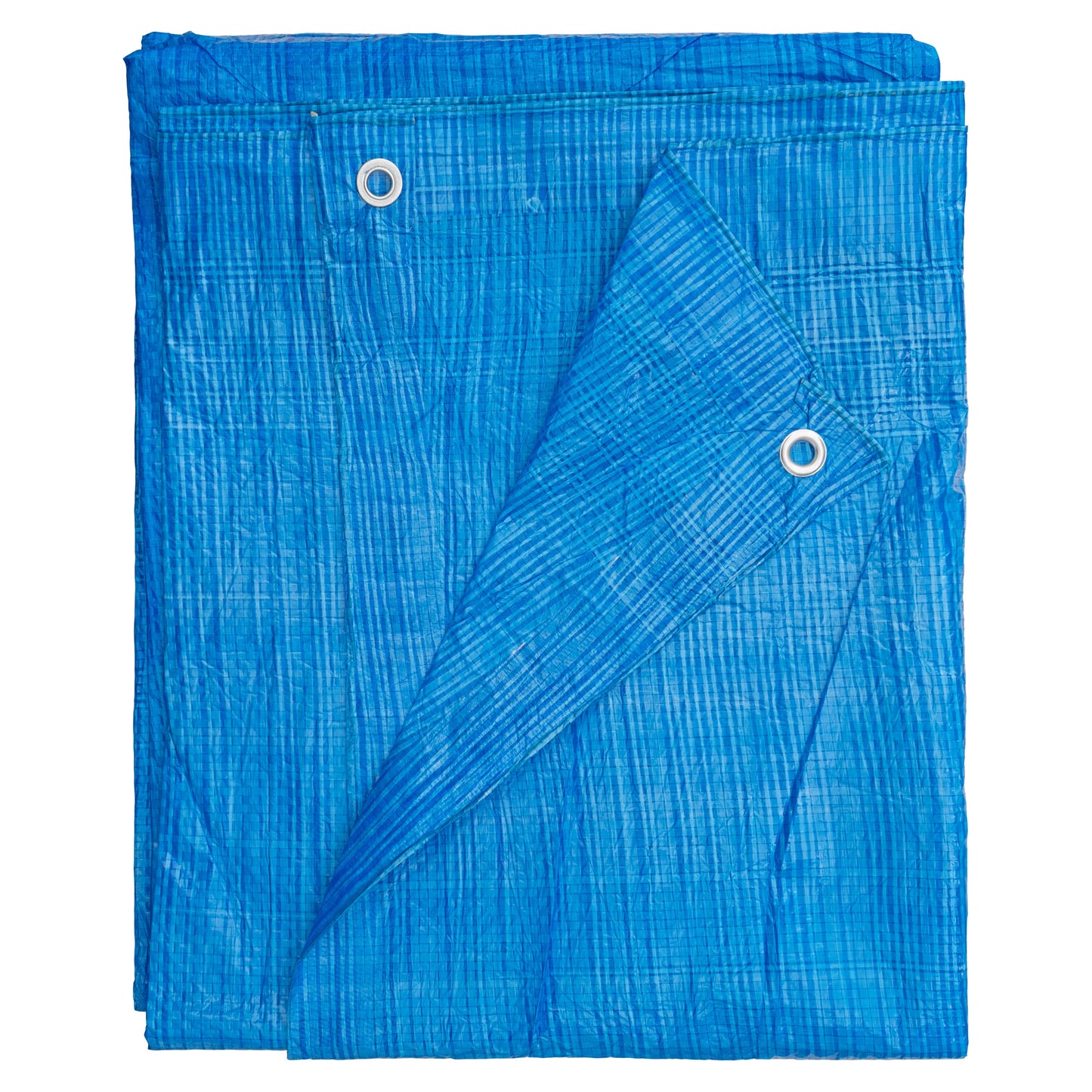 Blue S-Grade Tarpaulin 1.5m x 6m Waterproof Tarpaulin Cover Outdoor Ground Sheet