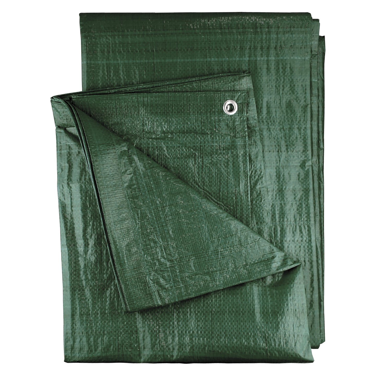 Green M-Grade Tarpaulin 3m x 5m Waterproof Tarpaulin Cover Weed Control Membrane