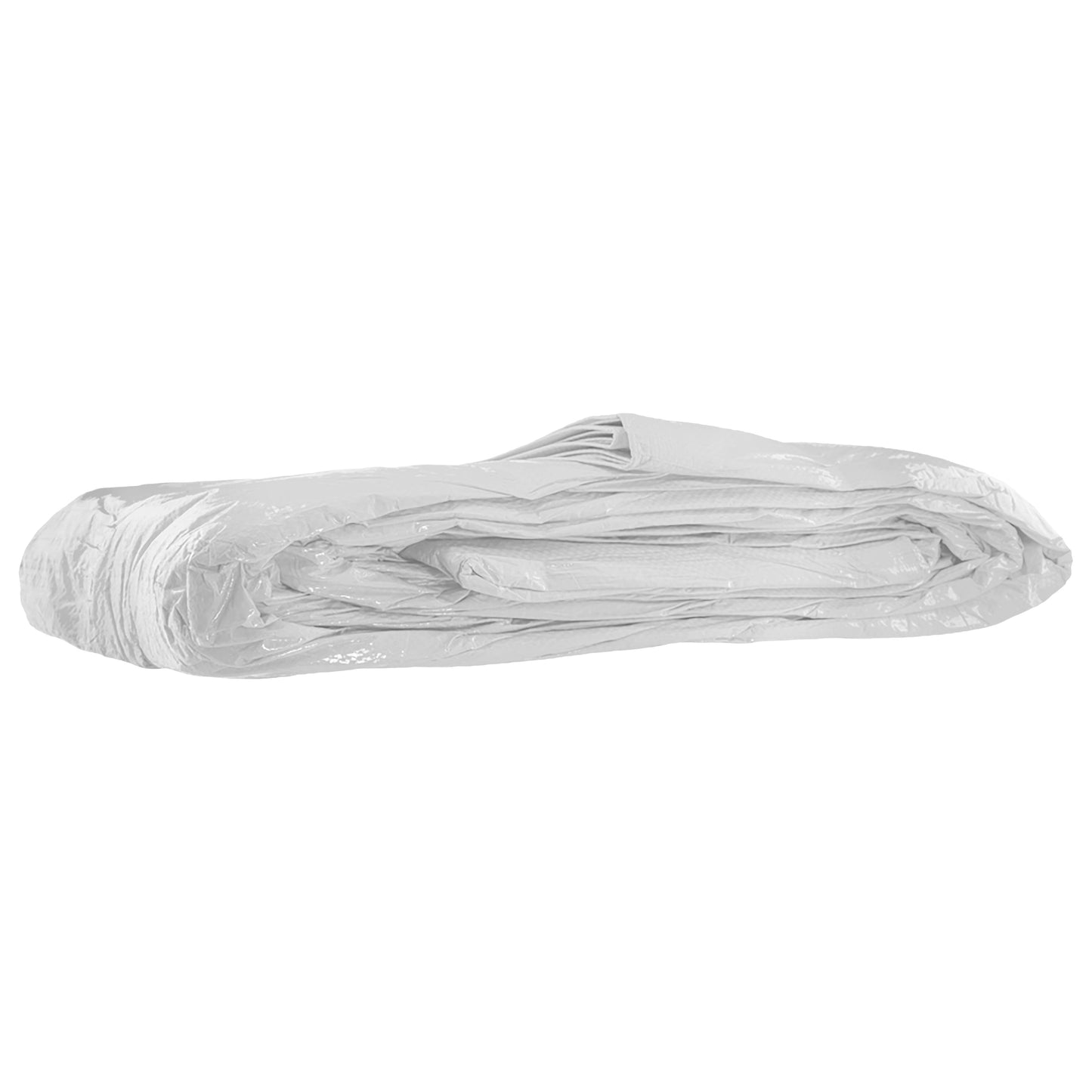 White M-Grade Tarpaulin 5m x 6m Waterproof Tarpaulin Cover Weed Control Membrane