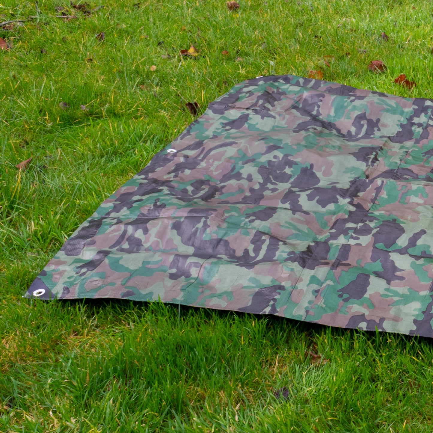 AP Supplies Camouflage M-Grade Tarpaulin 5m x 8m BRADAS