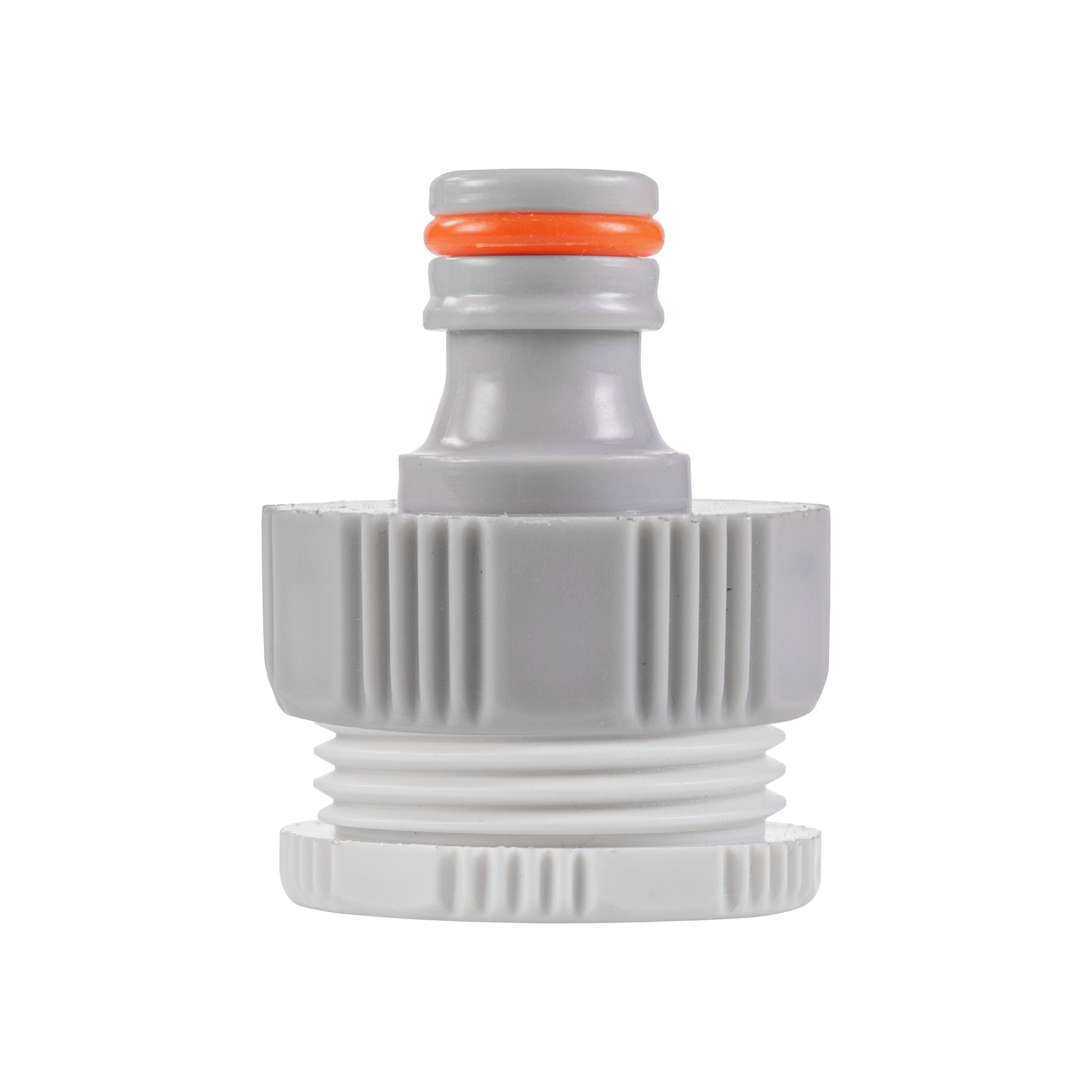 AP Supplies Female Tap Connector 1" or 3/4" BSP Female, Gray/White