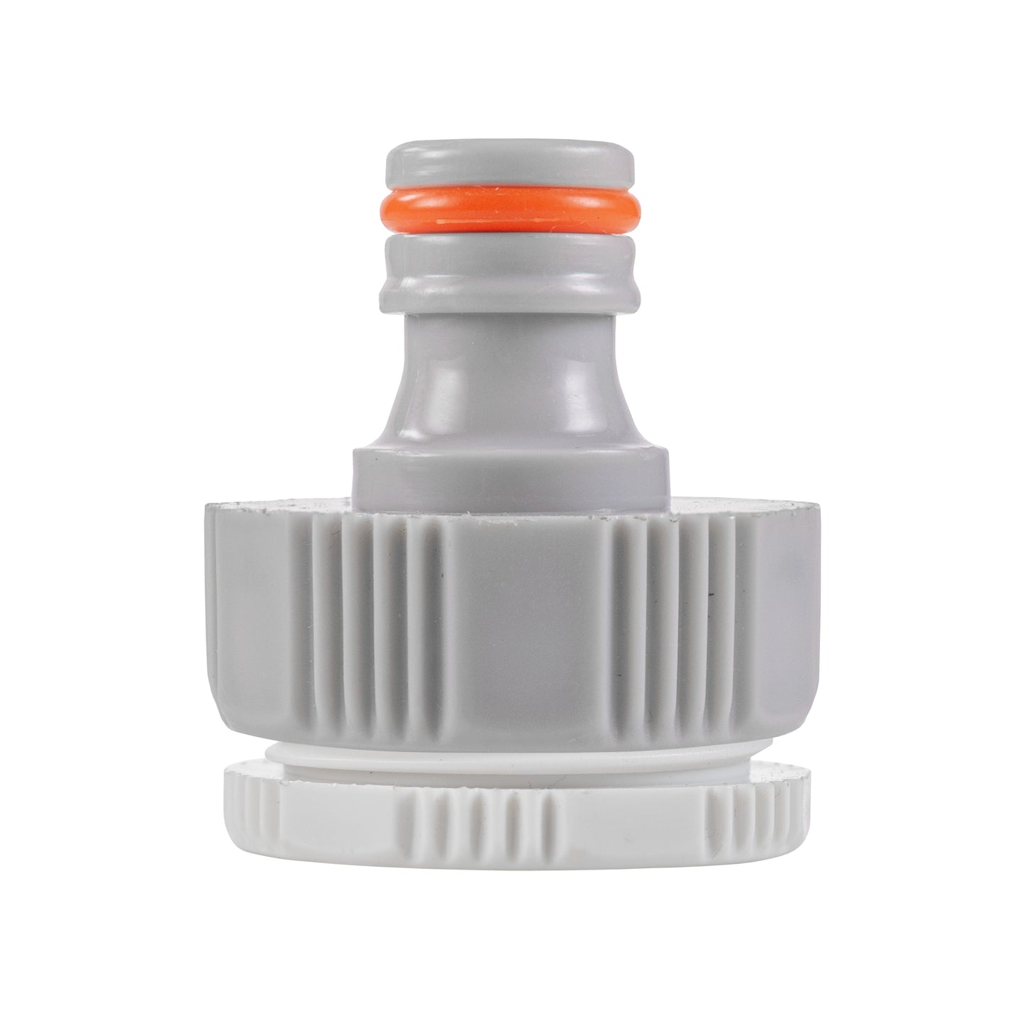 AP Supplies Female Tap Connector 1" or 3/4" BSP Female, Gray/White