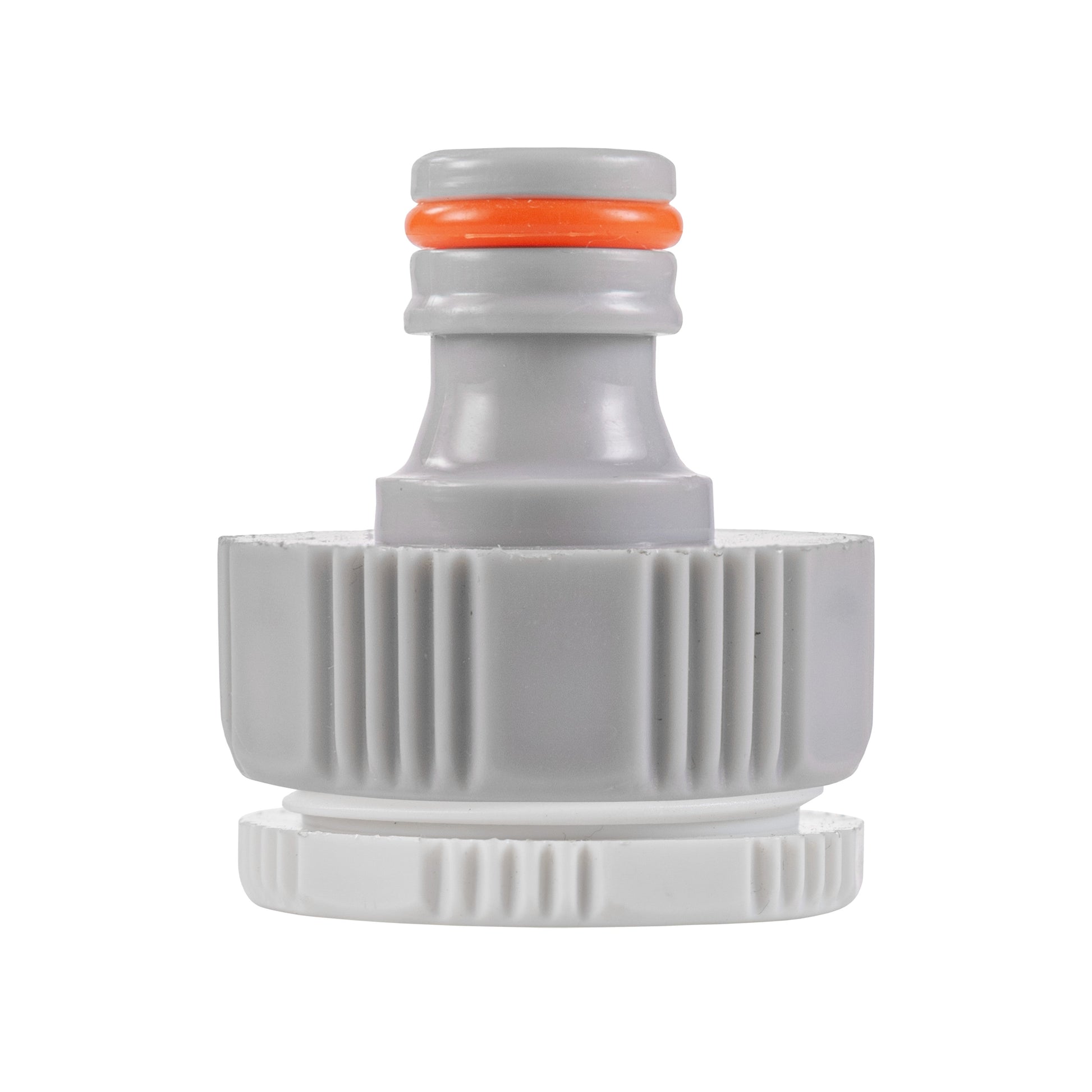 AP Supplies Female Tap Connector 1" or 3/4" BSP Female, Gray/White