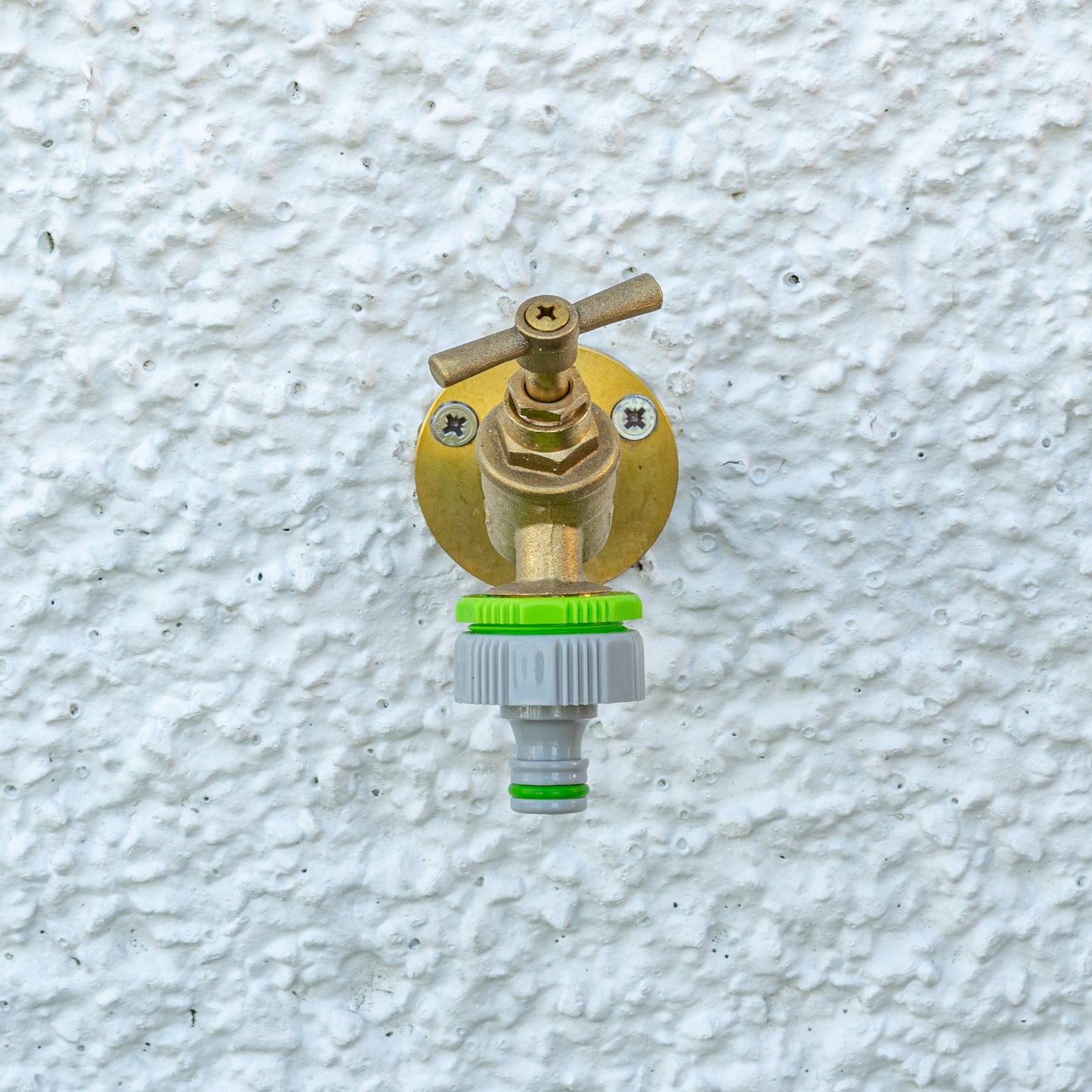 Female Tap Connector 3/4in or 1/2in BSP Female, Green Gray for Hose Pipe Fitting