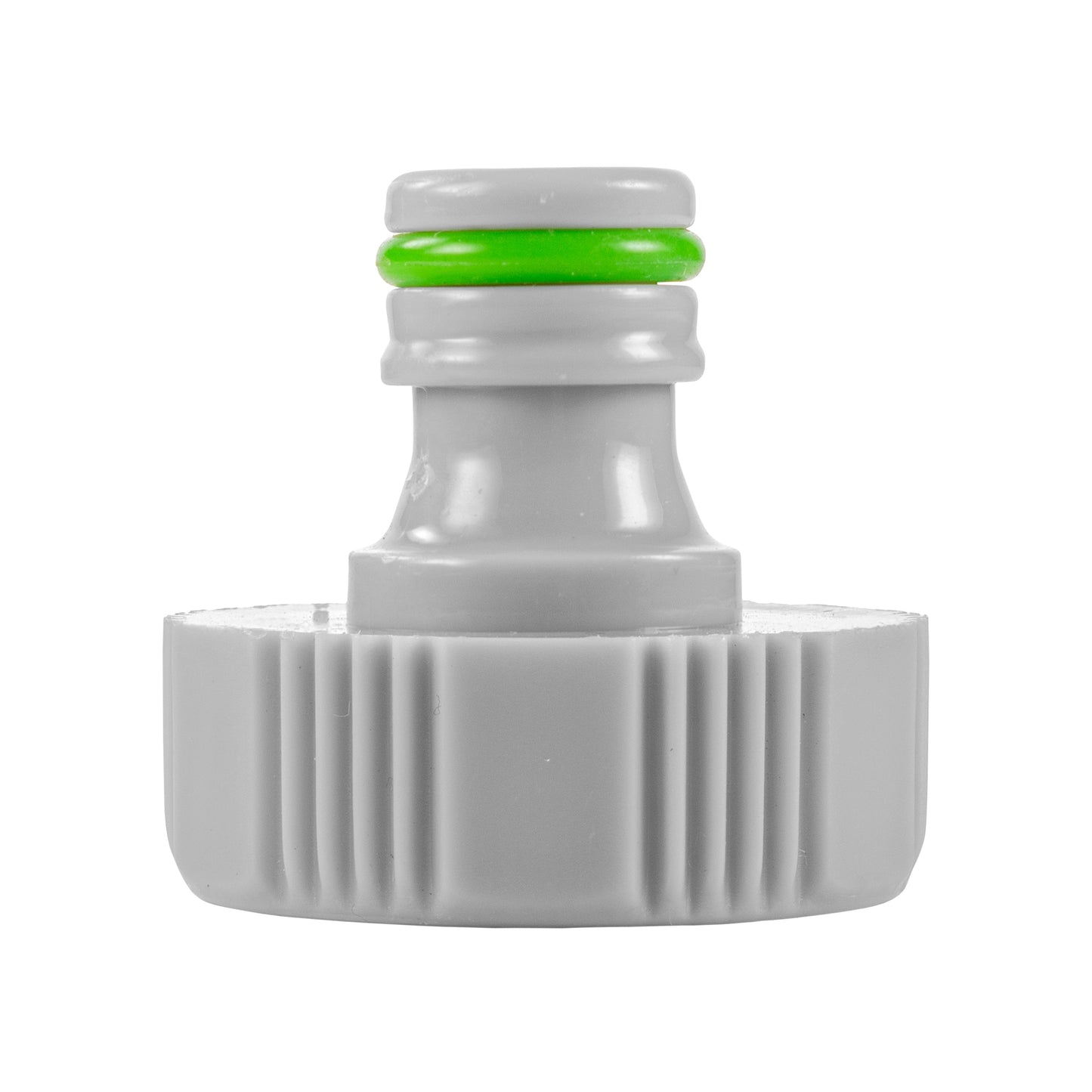 Female Tap Connector 1in or 3/4in BSP Female, Green Gray for Hose Connector Set