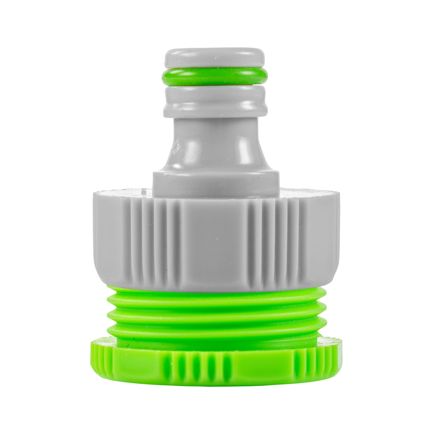 Female Tap Connector 1in or 3/4in BSP Female, Green Gray for Hose Connector Set