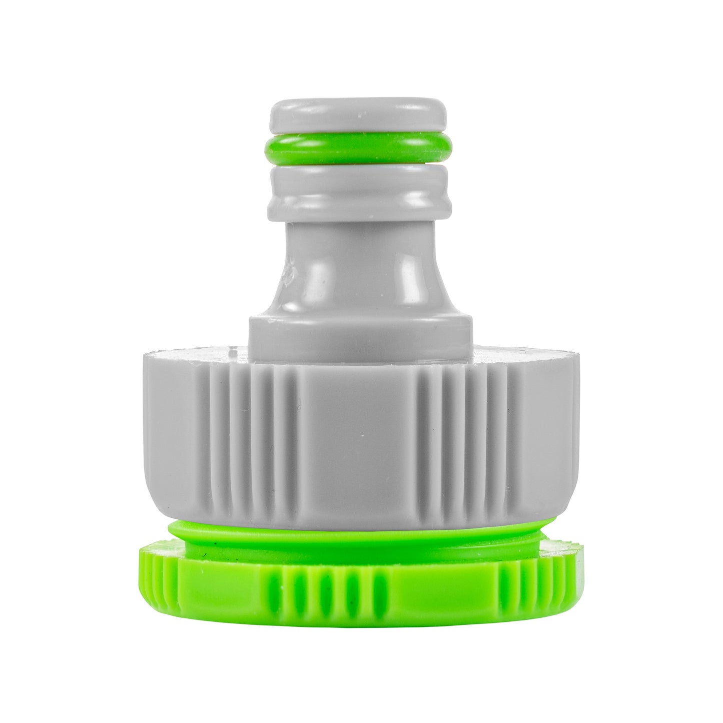 Female Tap Connector 1in or 3/4in BSP Female, Green Gray for Hose Connector Set