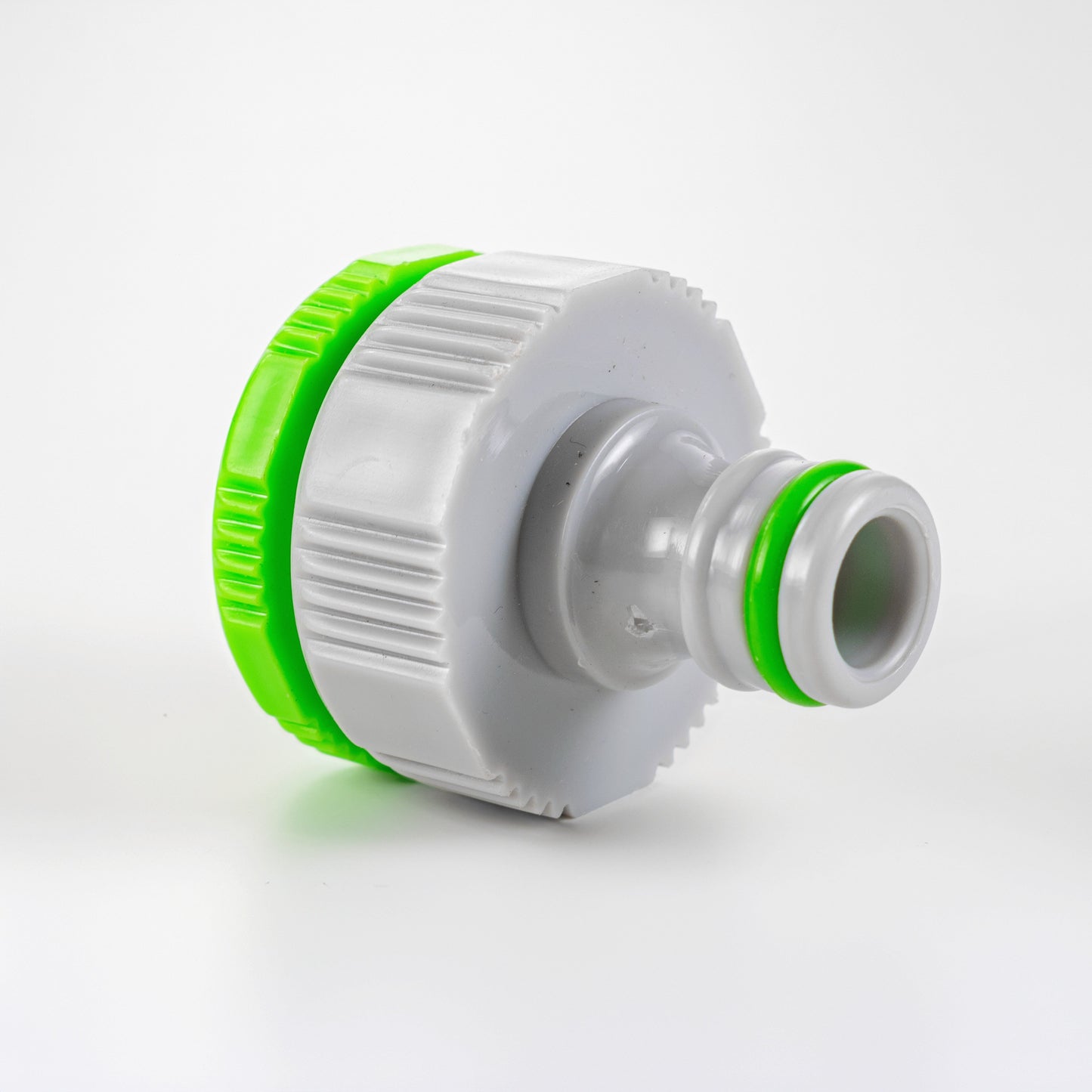 Female Tap Connector 1in or 3/4in BSP Female, Green Gray for Hose Connector Set