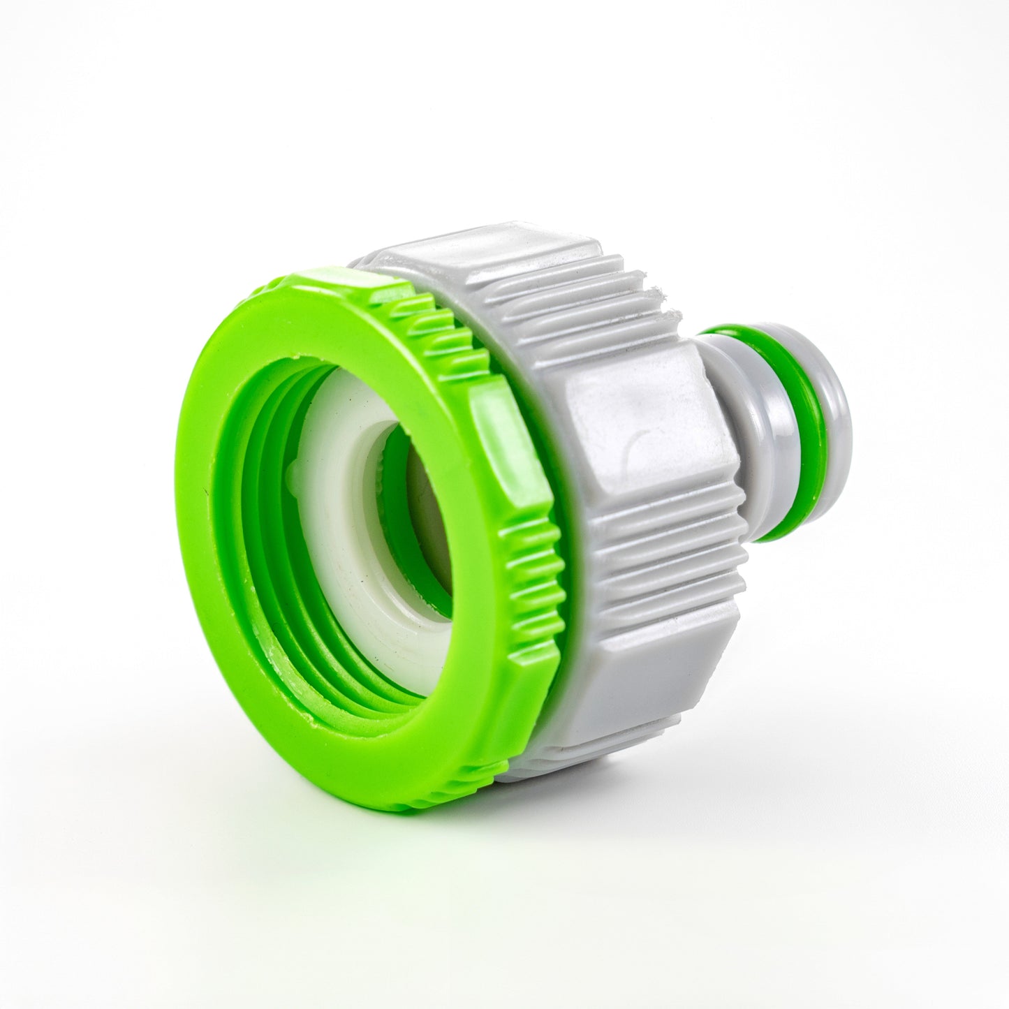 Female Tap Connector 3/4in or 1/2in BSP Female, Green Gray for Hose Pipe Fitting