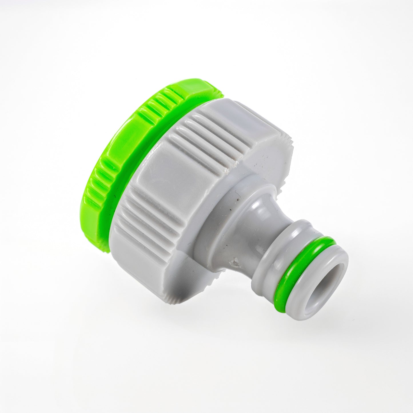 Female Tap Connector 1in or 3/4in BSP Female, Green Gray for Hose Connector Set