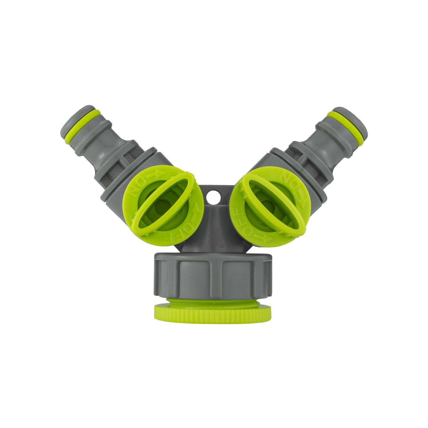 AP Supplies Wall Flange Kit 32mm MDPE + Brass Bib Tap + Two Way Splitter + Connectors