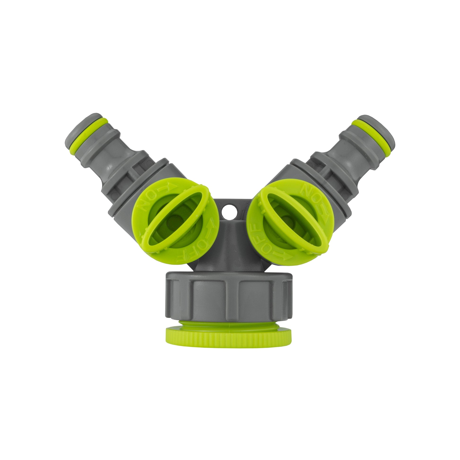 AP Supplies Wall Flange Kit 32mm MDPE + Brass Bib Tap + Two Way Splitter + Connectors