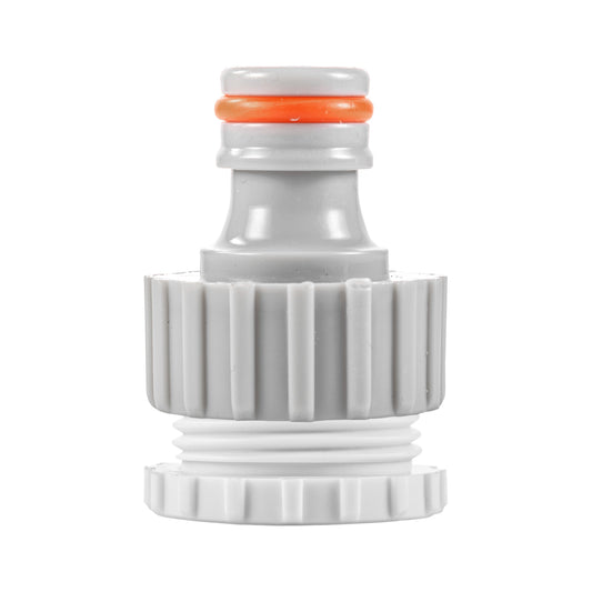 AP Supplies Female Tap Connector 3/4" or 1/2" BSP Female, Gray/White