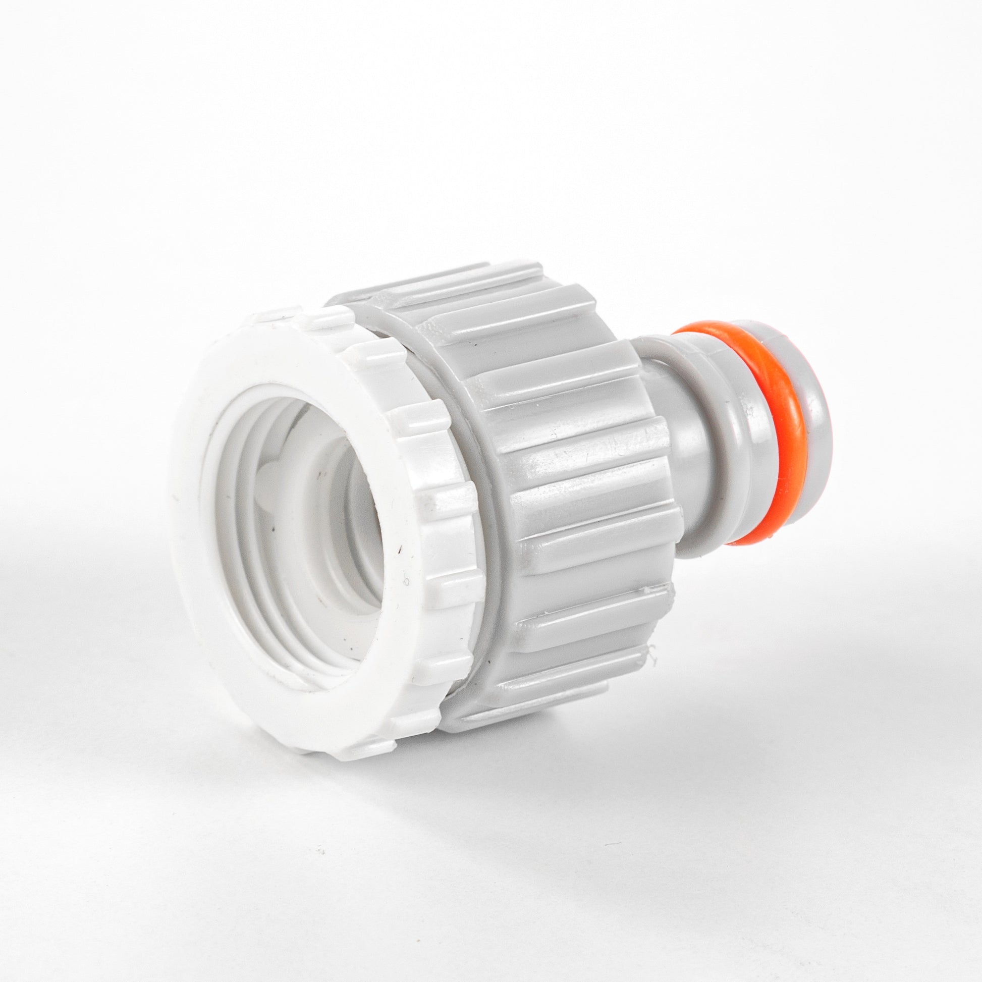 AP Supplies Female Tap Connector 3/4" or 1/2" BSP Female, Gray/White