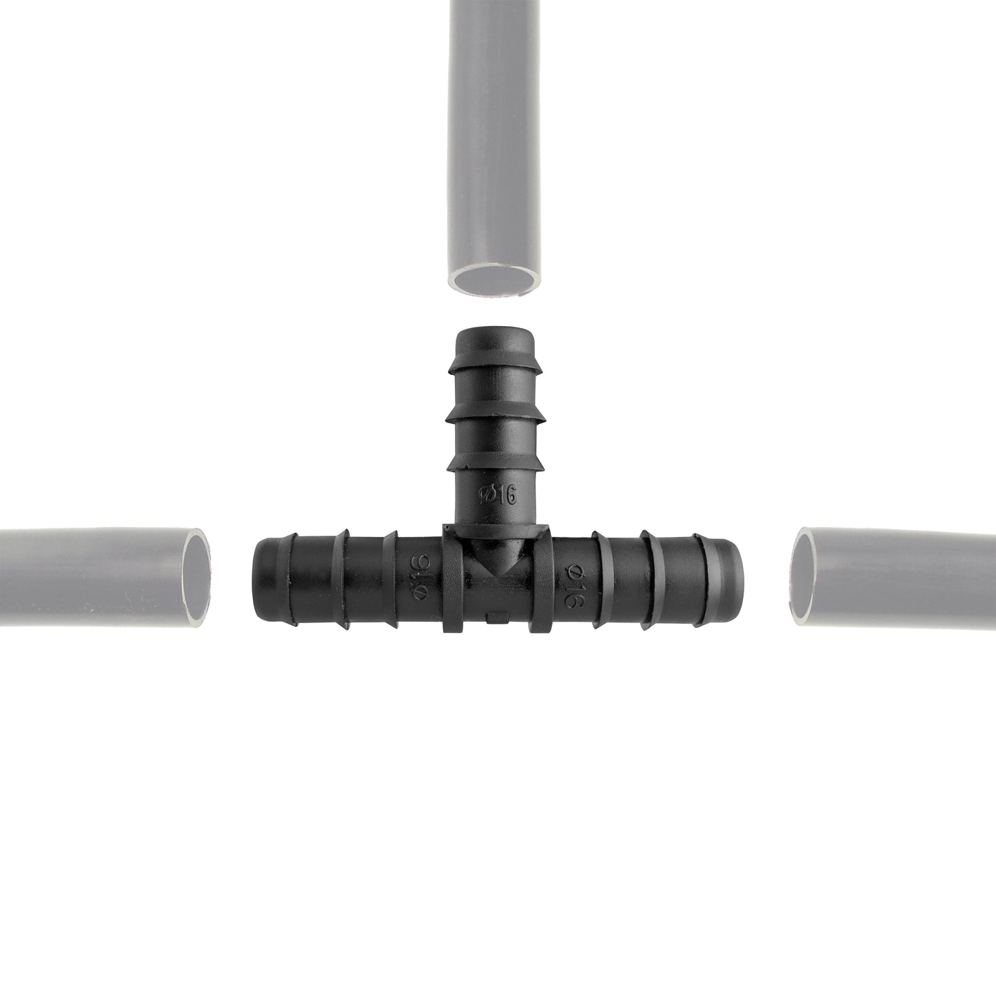 Mix 1/2in Barb Connectors HOZ10 Drip Irrigation Fitting Pipe and Water Fitting
